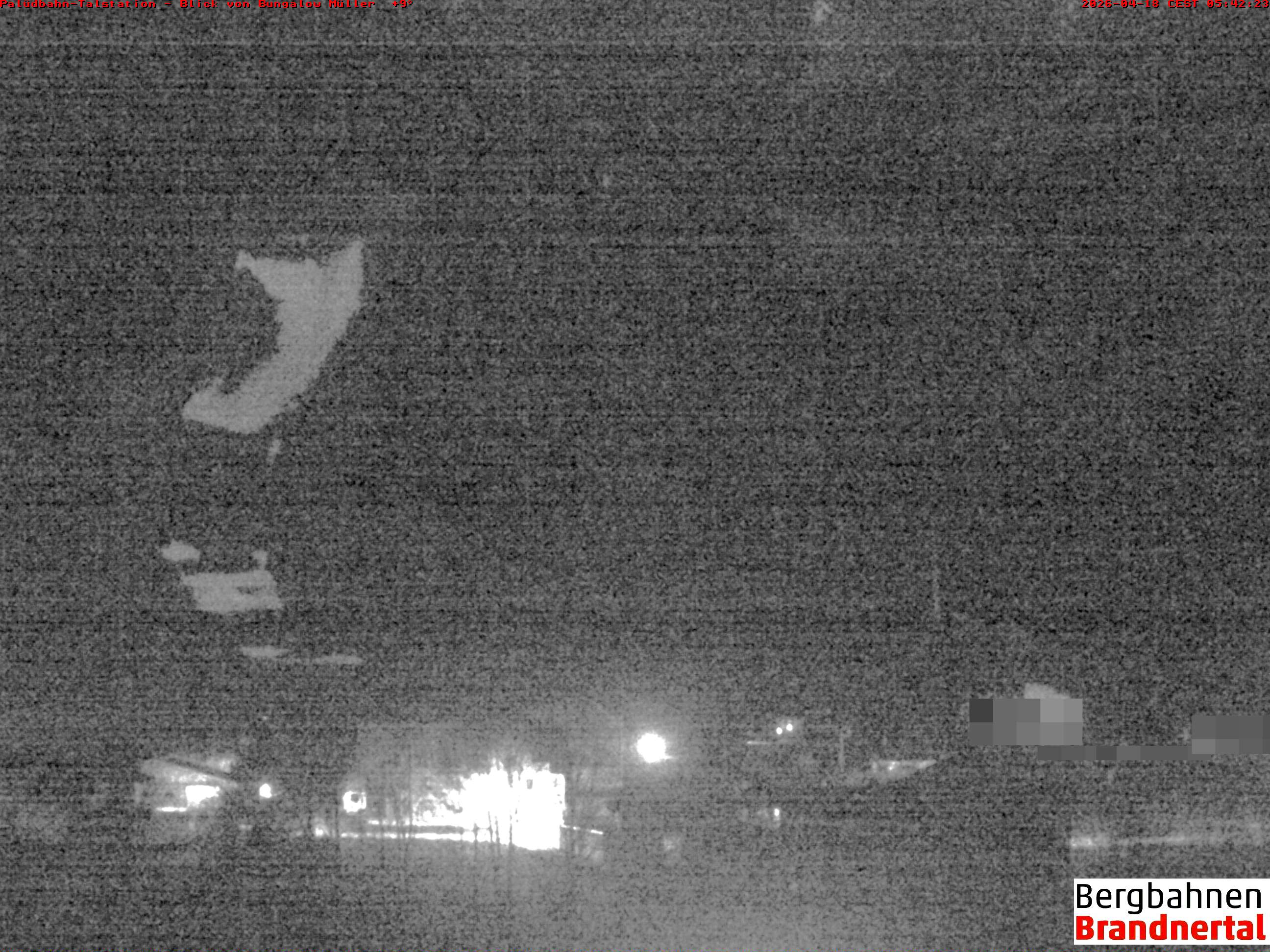 Blick auf Palüdbahn von Bungalow Müller