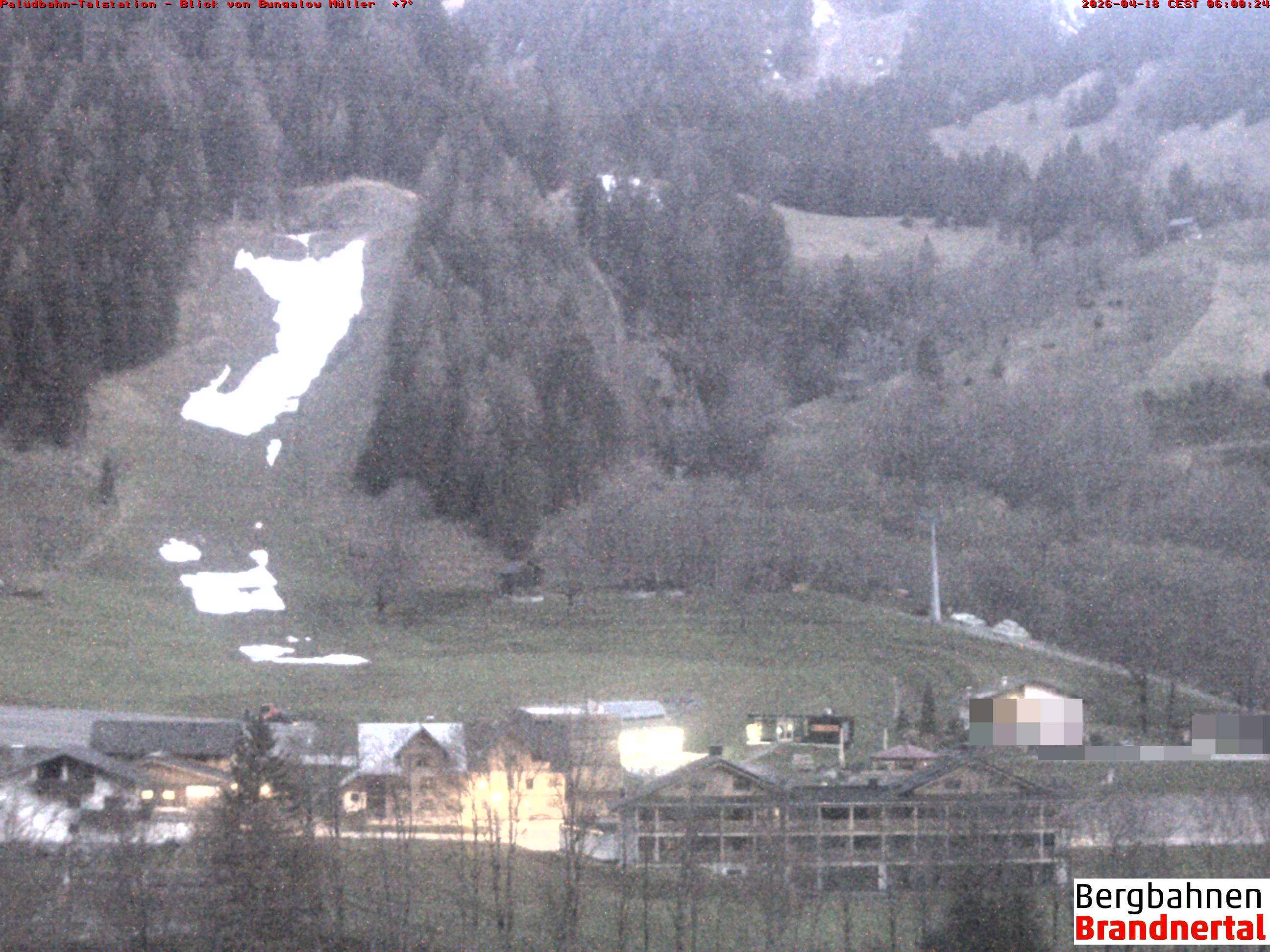 Blick auf Palüdbahn von Bungalow Müller