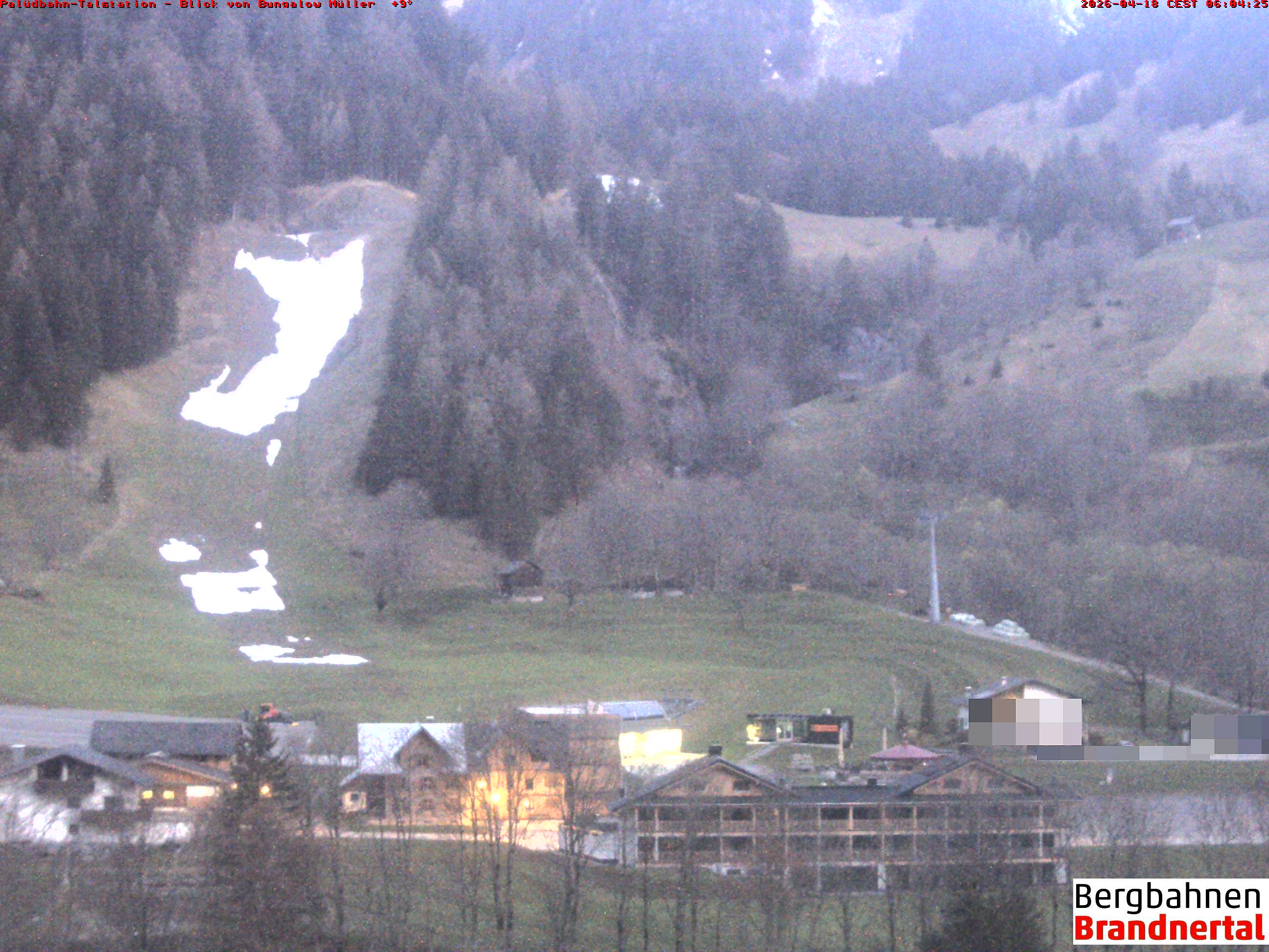 Blick auf Palüdbahn von Bungalow Müller