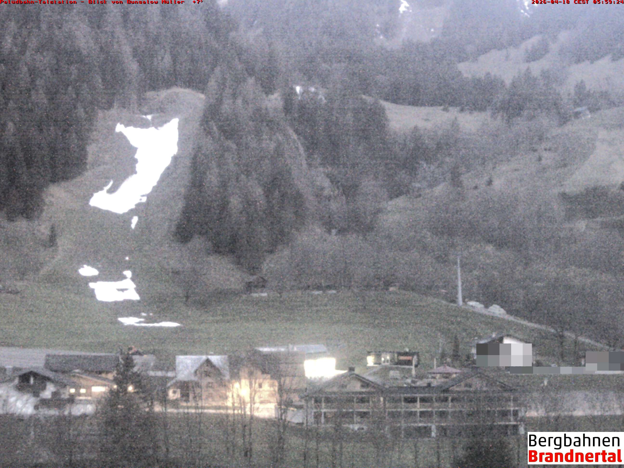 Blick auf Palüdbahn von Bungalow Müller