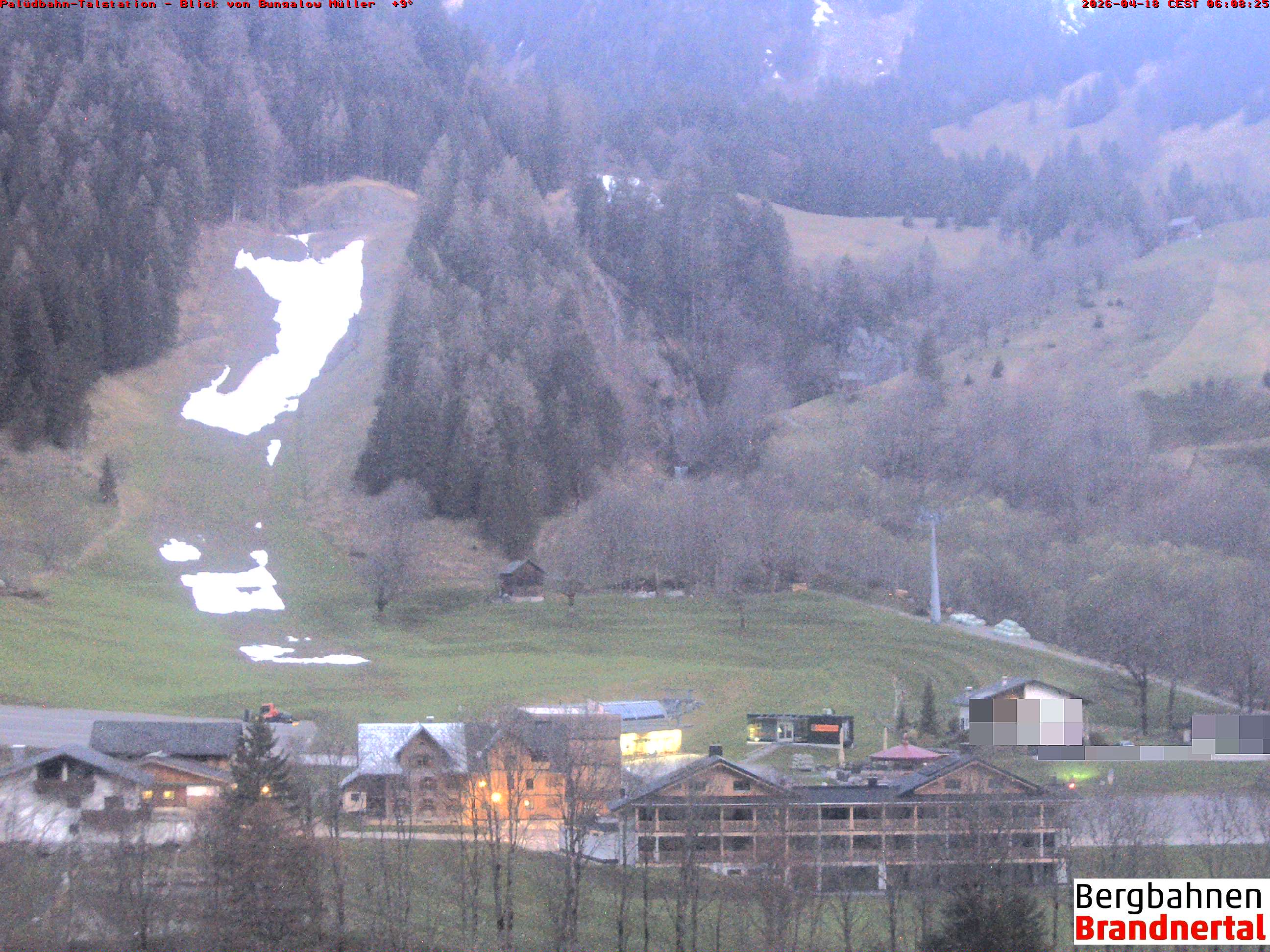 Blick auf Palüdbahn von Bungalow Müller