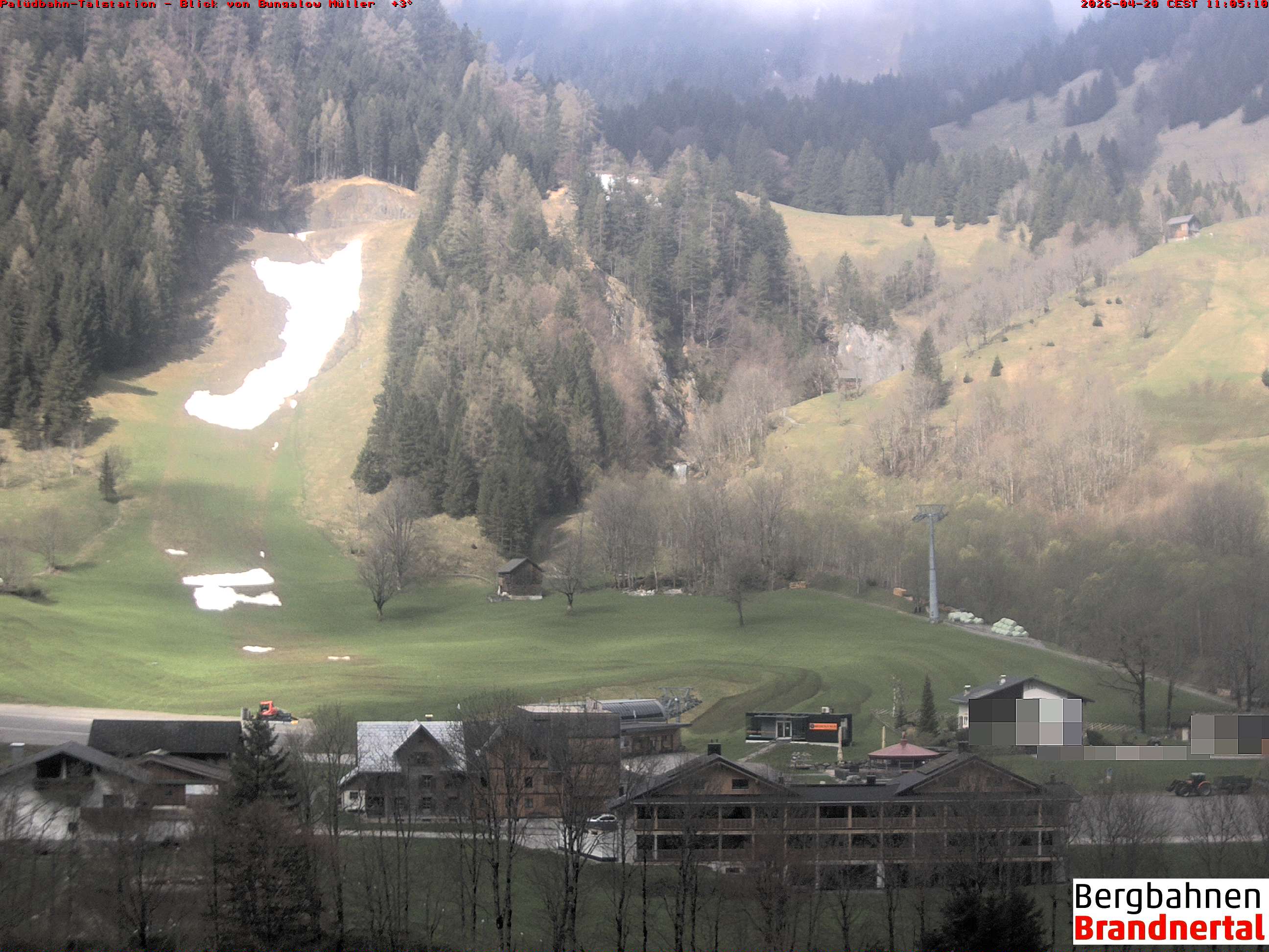 Blick auf Palüdbahn von Bungalow Müller