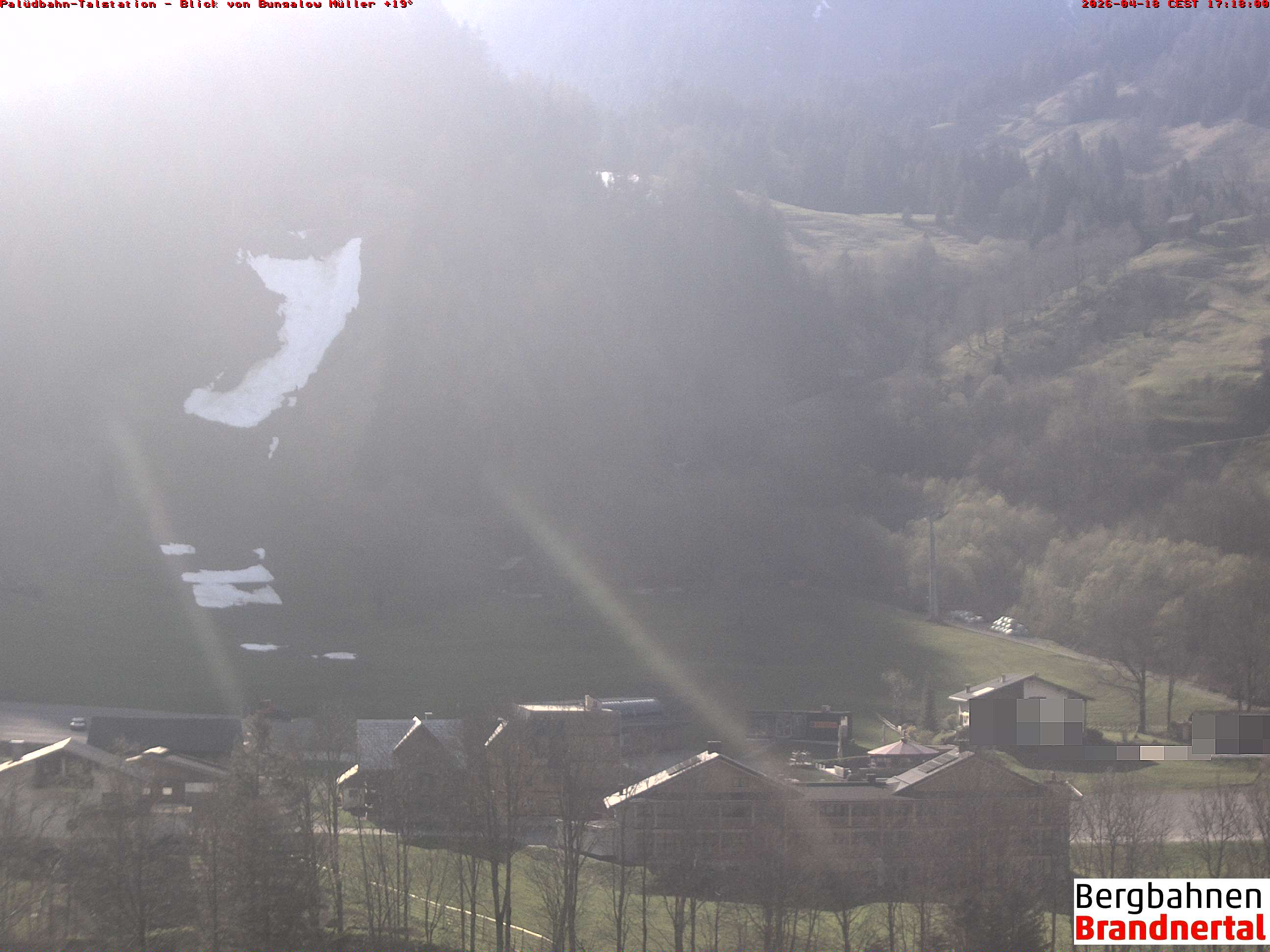 Blick auf Palüdbahn von Bungalow Müller