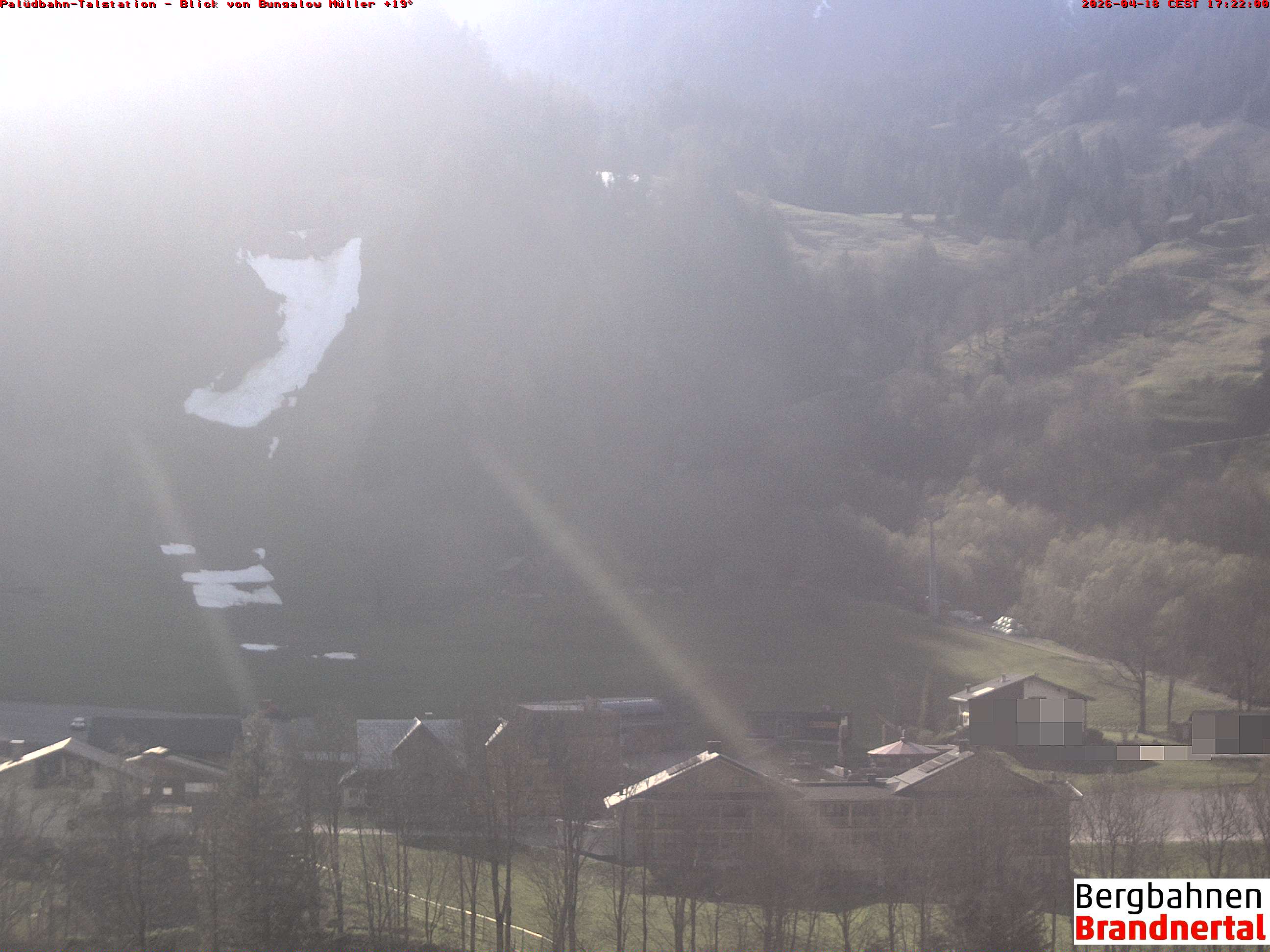 Blick auf Palüdbahn von Bungalow Müller