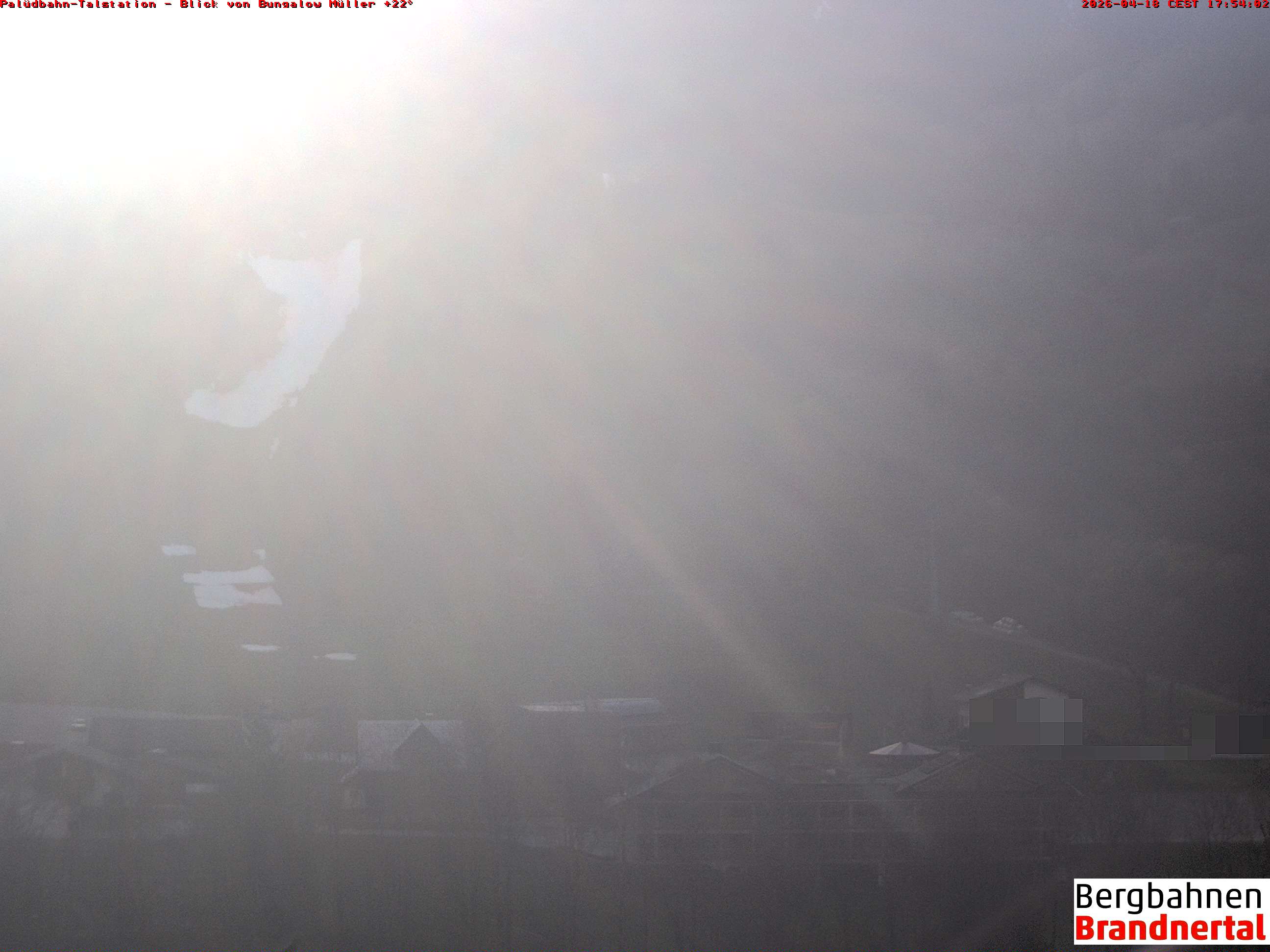 Blick auf Palüdbahn von Bungalow Müller