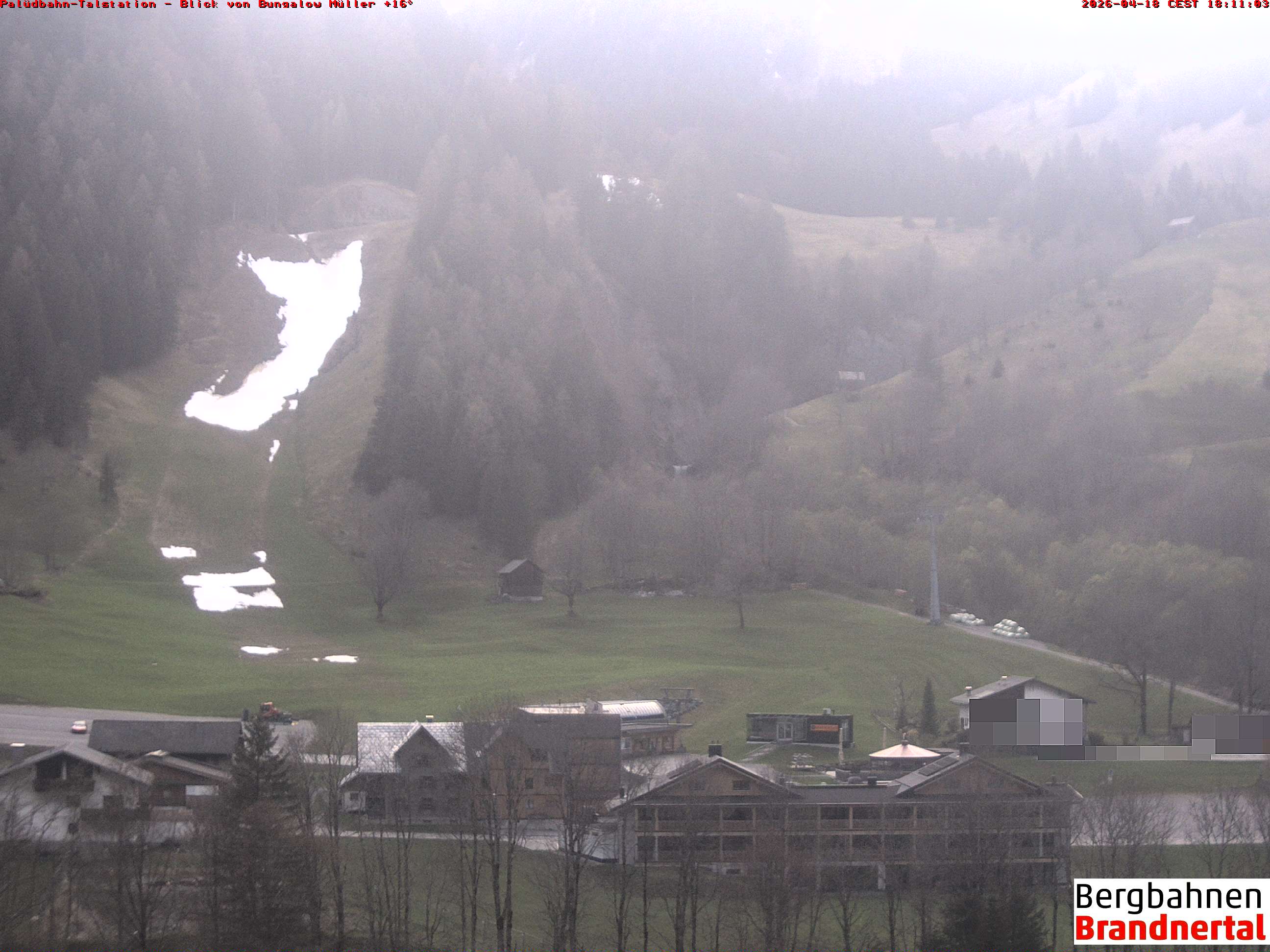 Blick auf Palüdbahn von Bungalow Müller