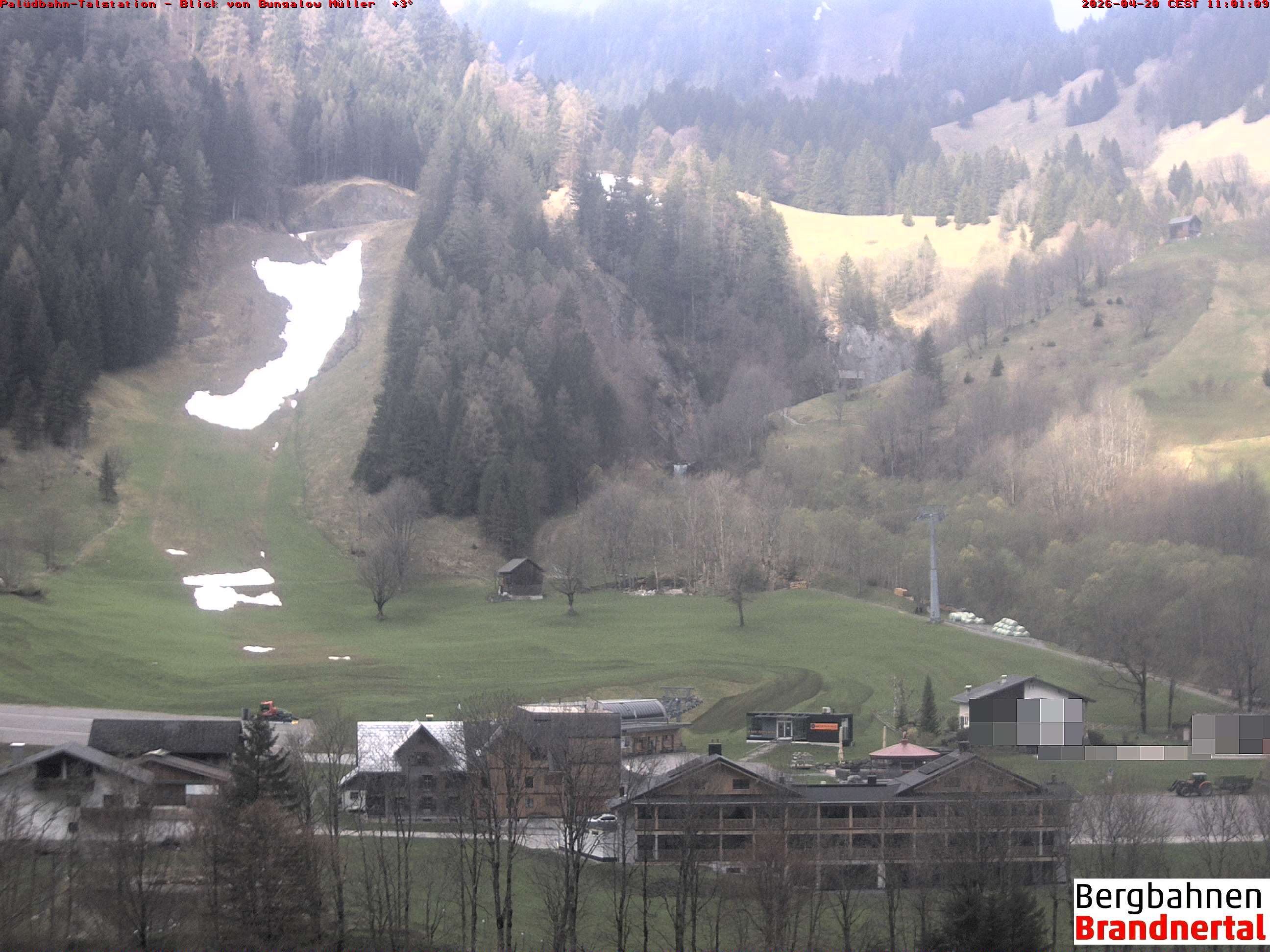 Blick auf Palüdbahn von Bungalow Müller