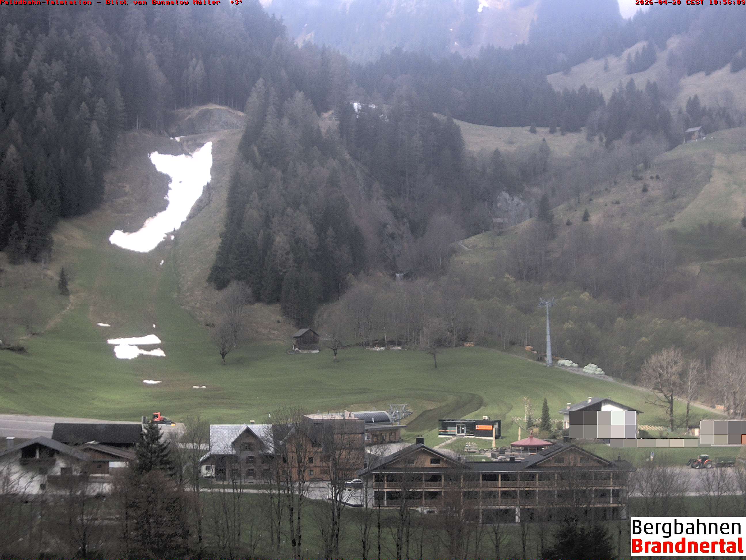 Blick auf Palüdbahn von Bungalow Müller