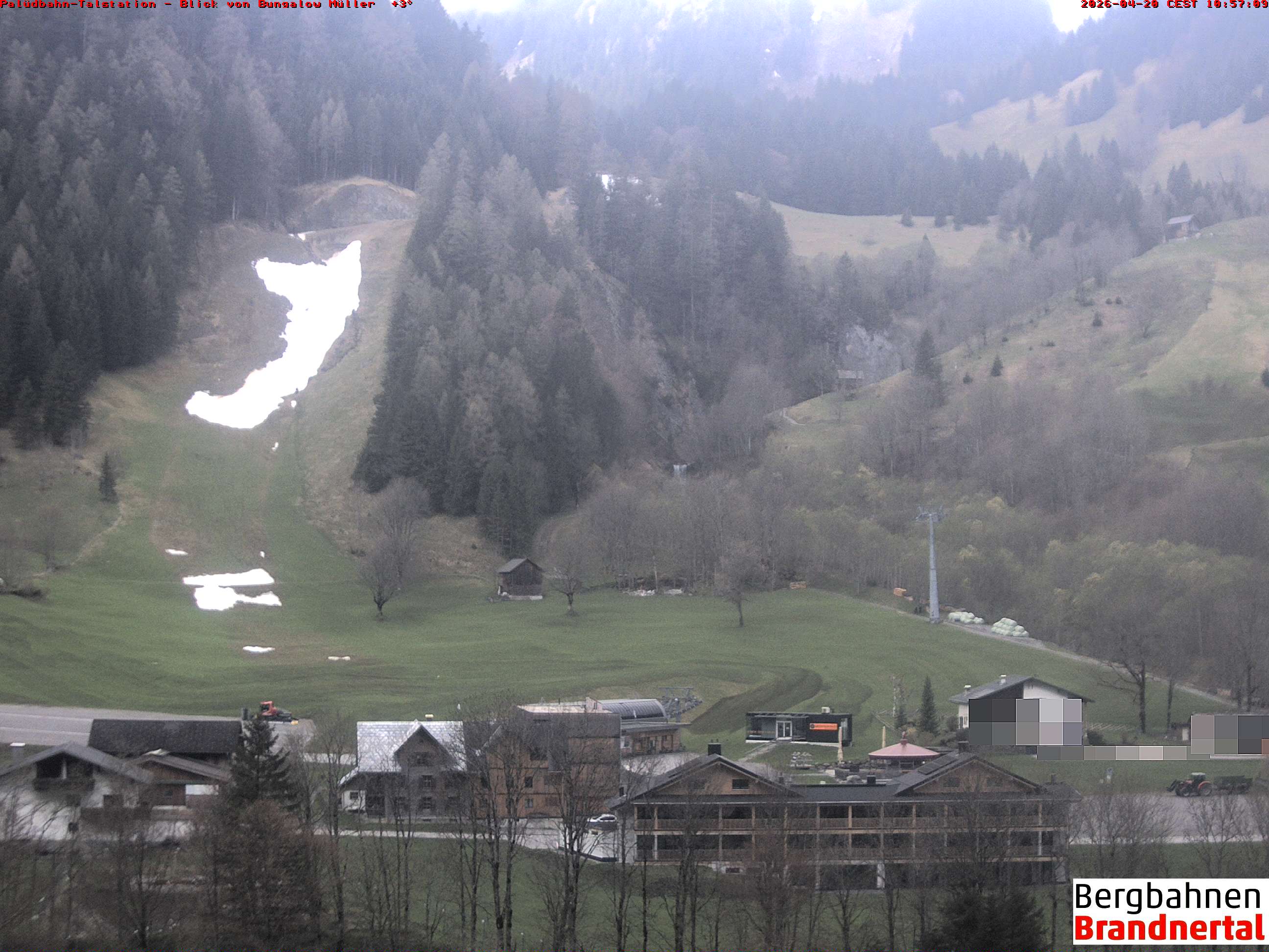 Blick auf Palüdbahn von Bungalow Müller