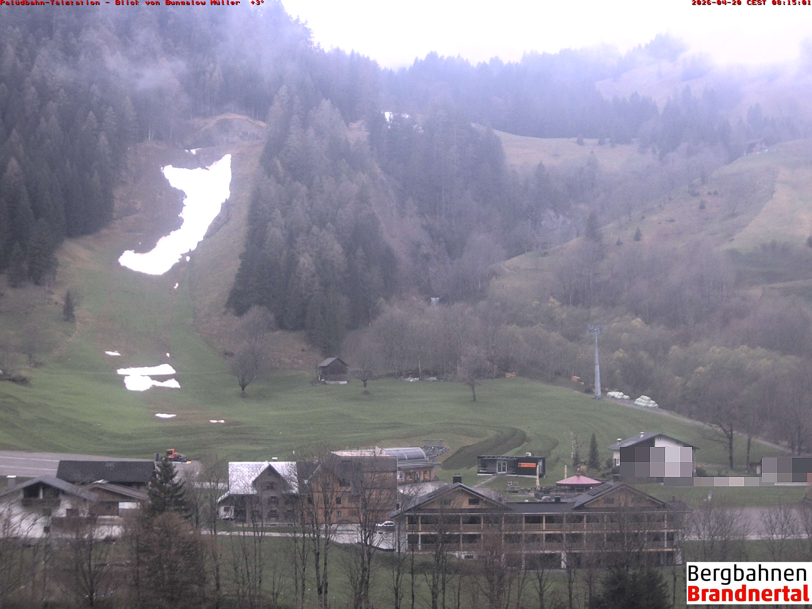 Blick auf Palüdbahn von Bungalow Müller