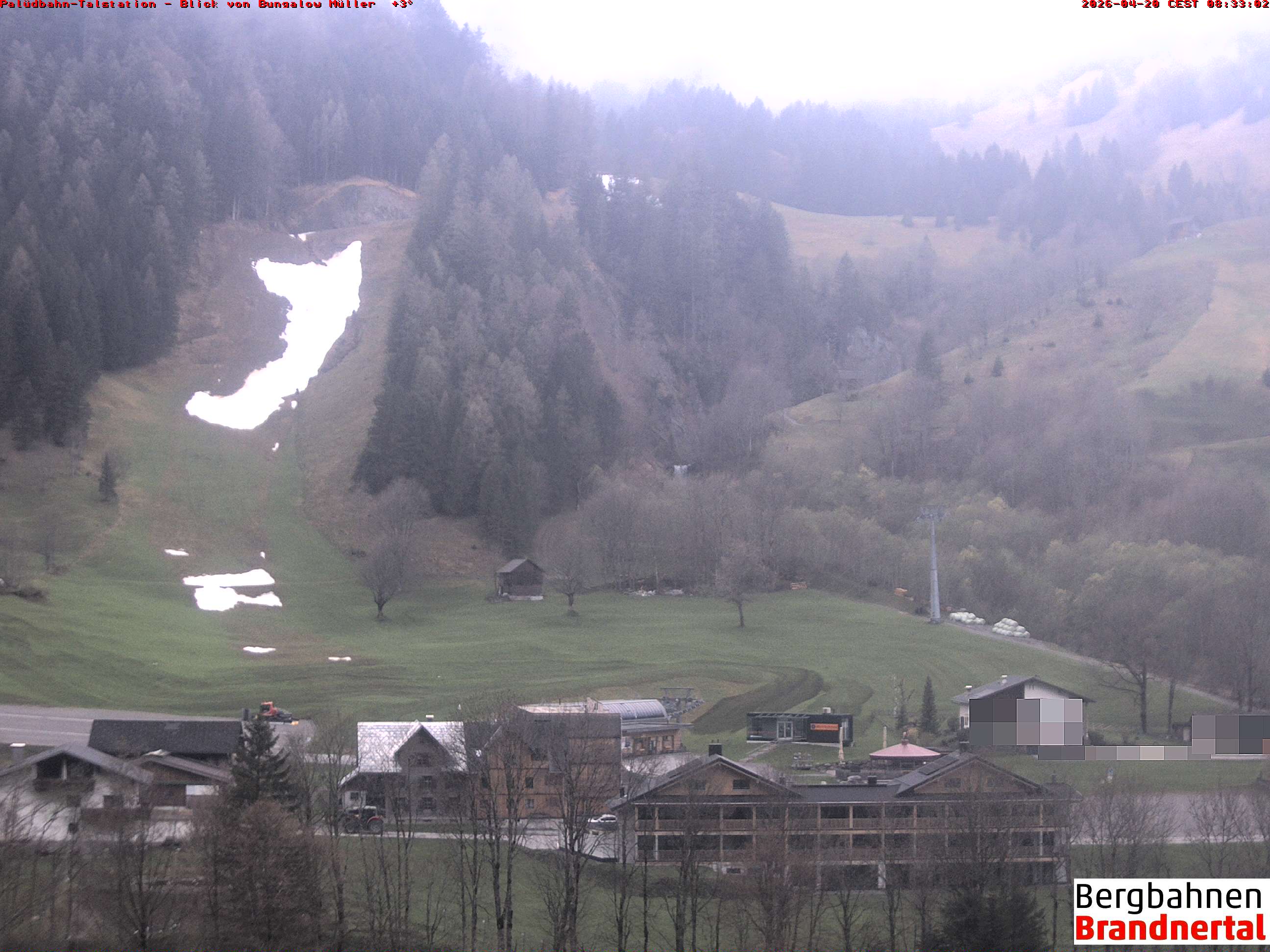 Blick auf Palüdbahn von Bungalow Müller