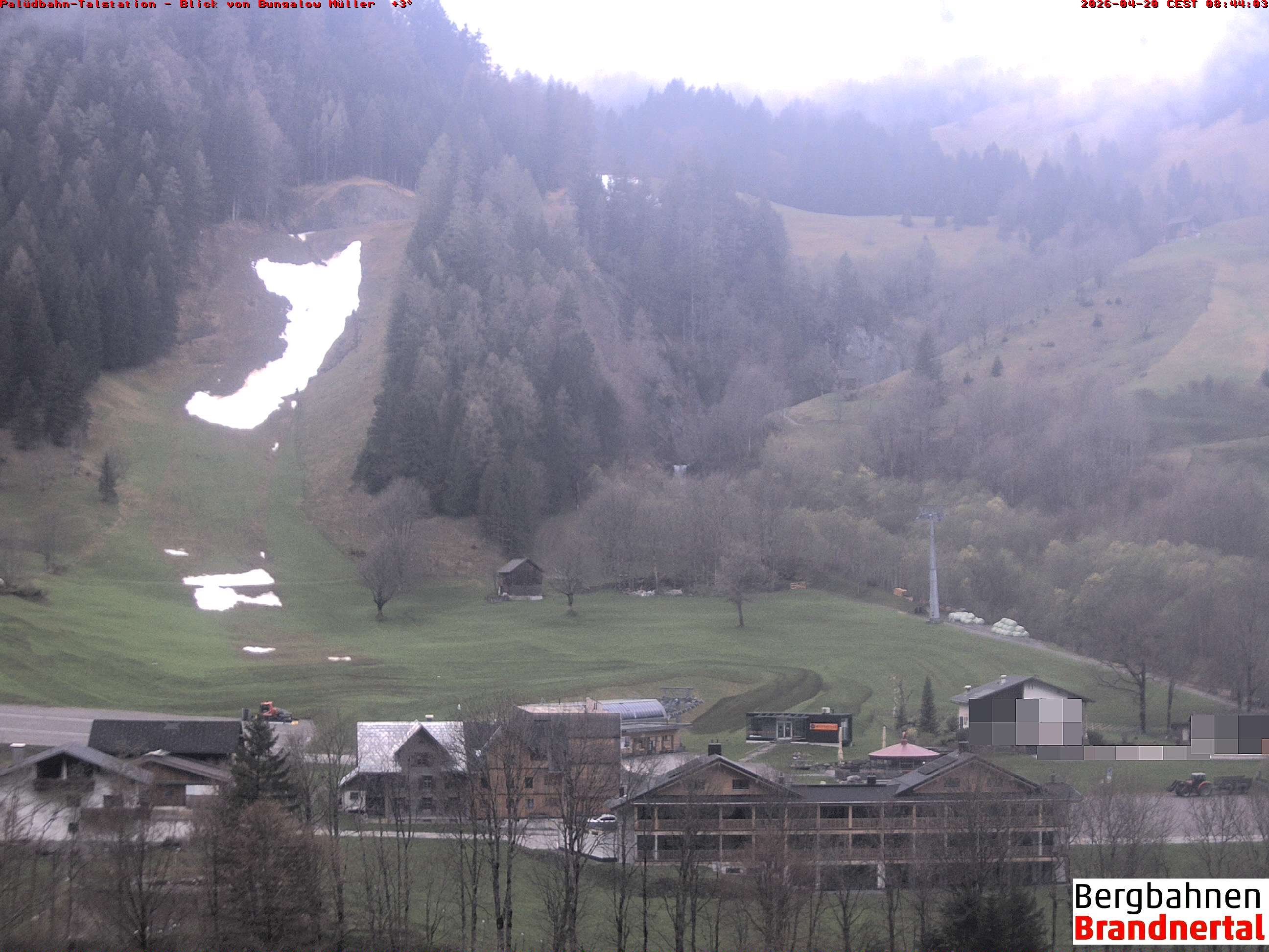 Blick auf Palüdbahn von Bungalow Müller