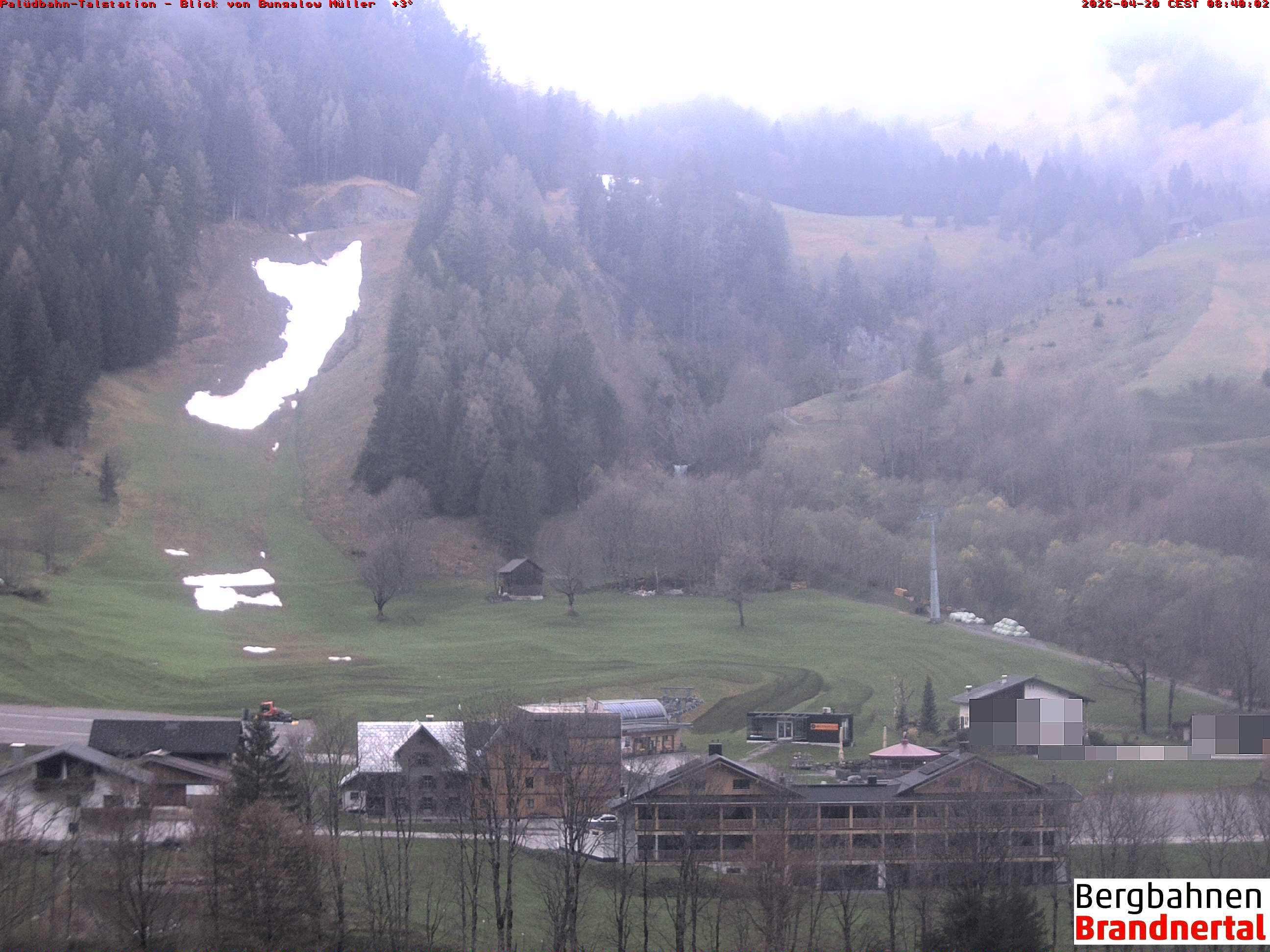 Blick auf Palüdbahn von Bungalow Müller