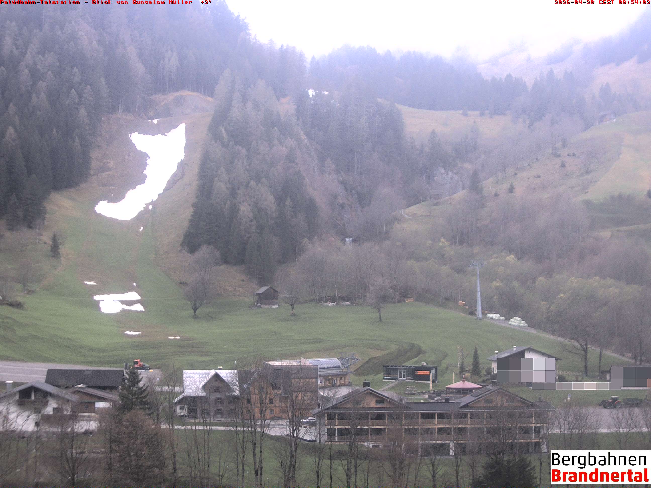 Blick auf Palüdbahn von Bungalow Müller