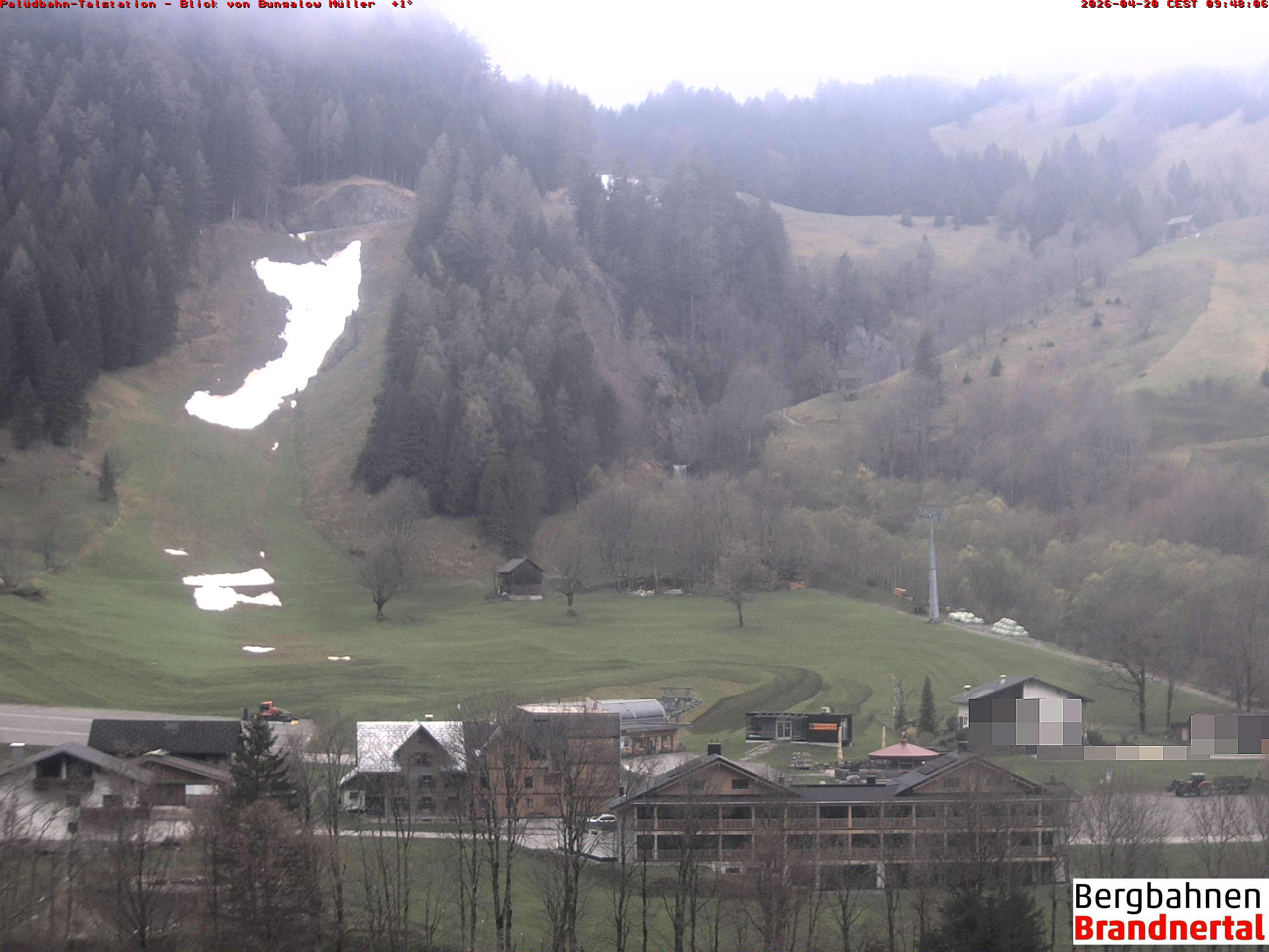 Blick auf Palüdbahn von Bungalow Müller