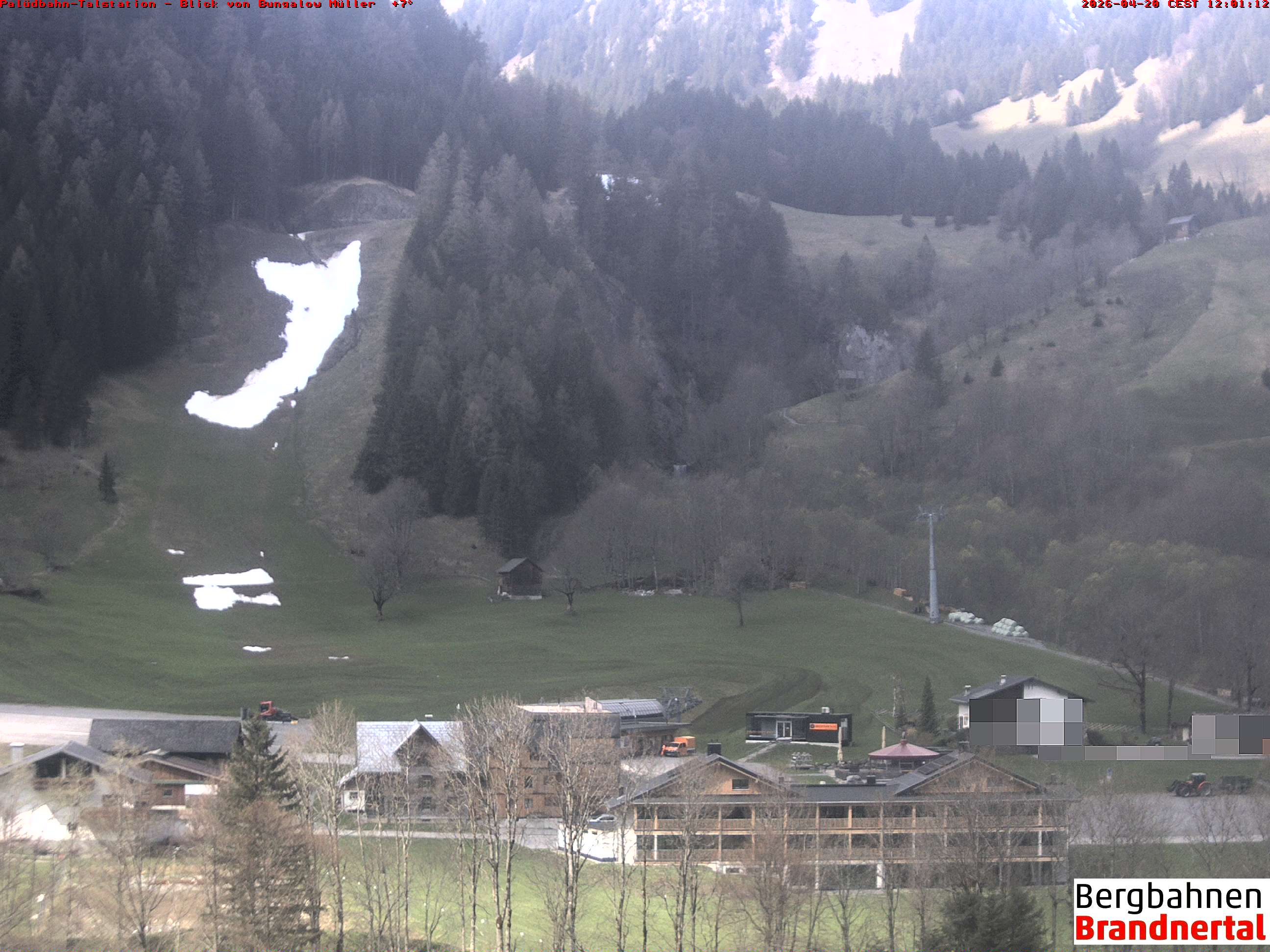 Blick auf Palüdbahn von Bungalow Müller