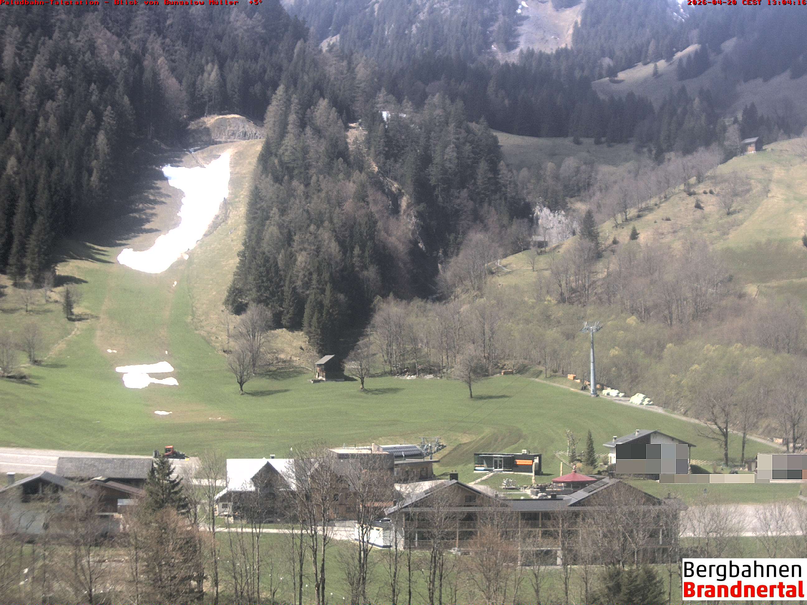 Blick auf Palüdbahn von Bungalow Müller