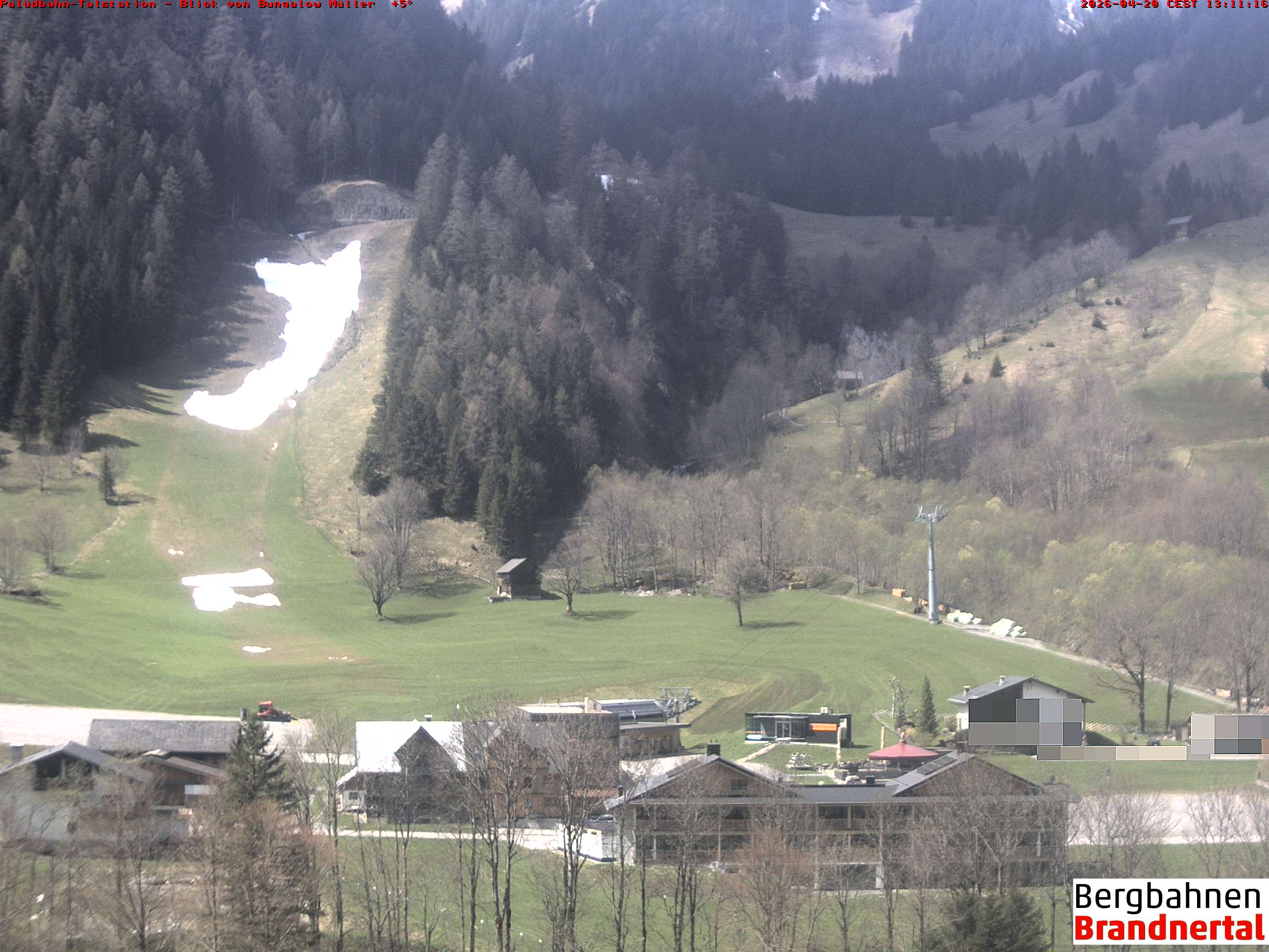 Blick auf Palüdbahn von Bungalow Müller