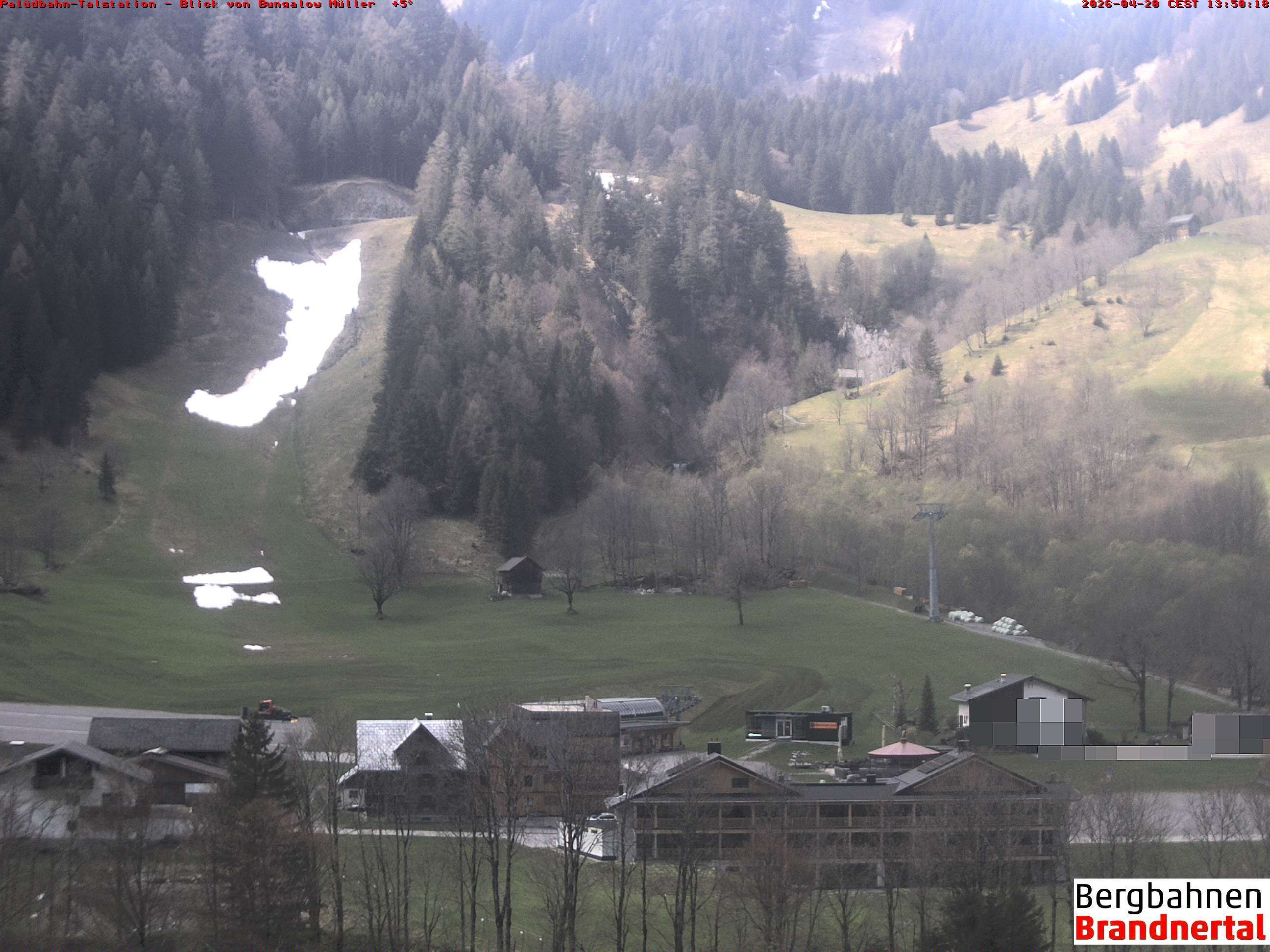 Blick auf Palüdbahn von Bungalow Müller