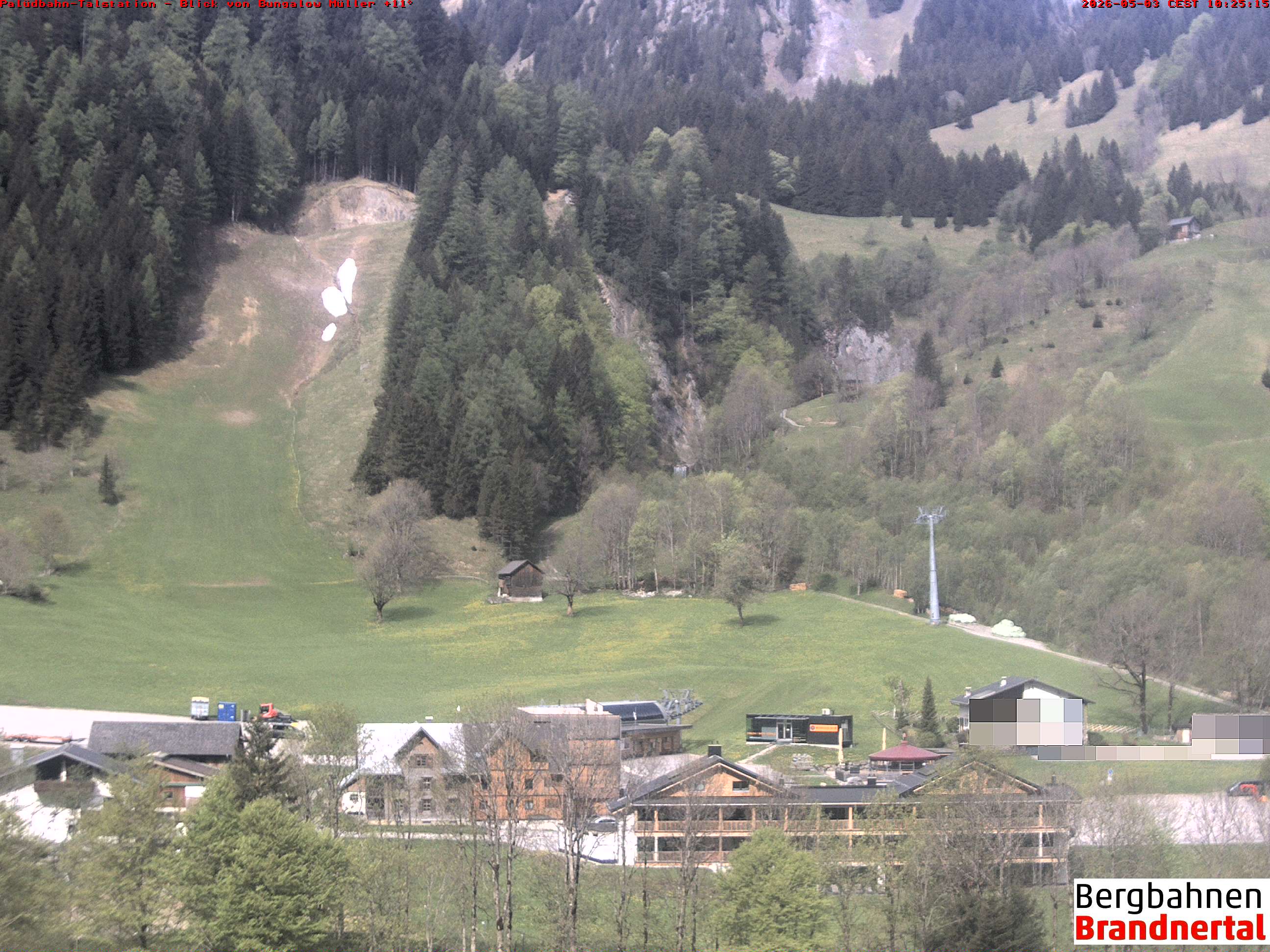 Blick auf Palüdbahn von Bungalow Müller
