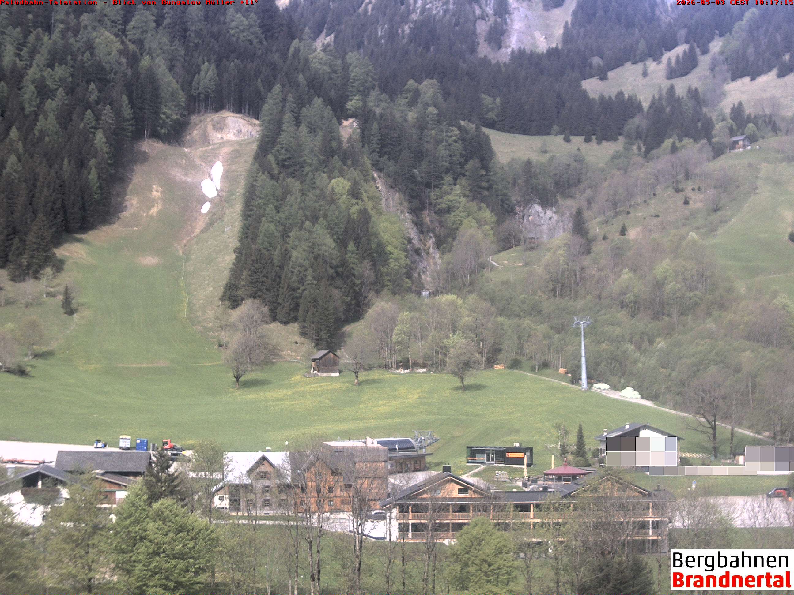 Blick auf Palüdbahn von Bungalow Müller