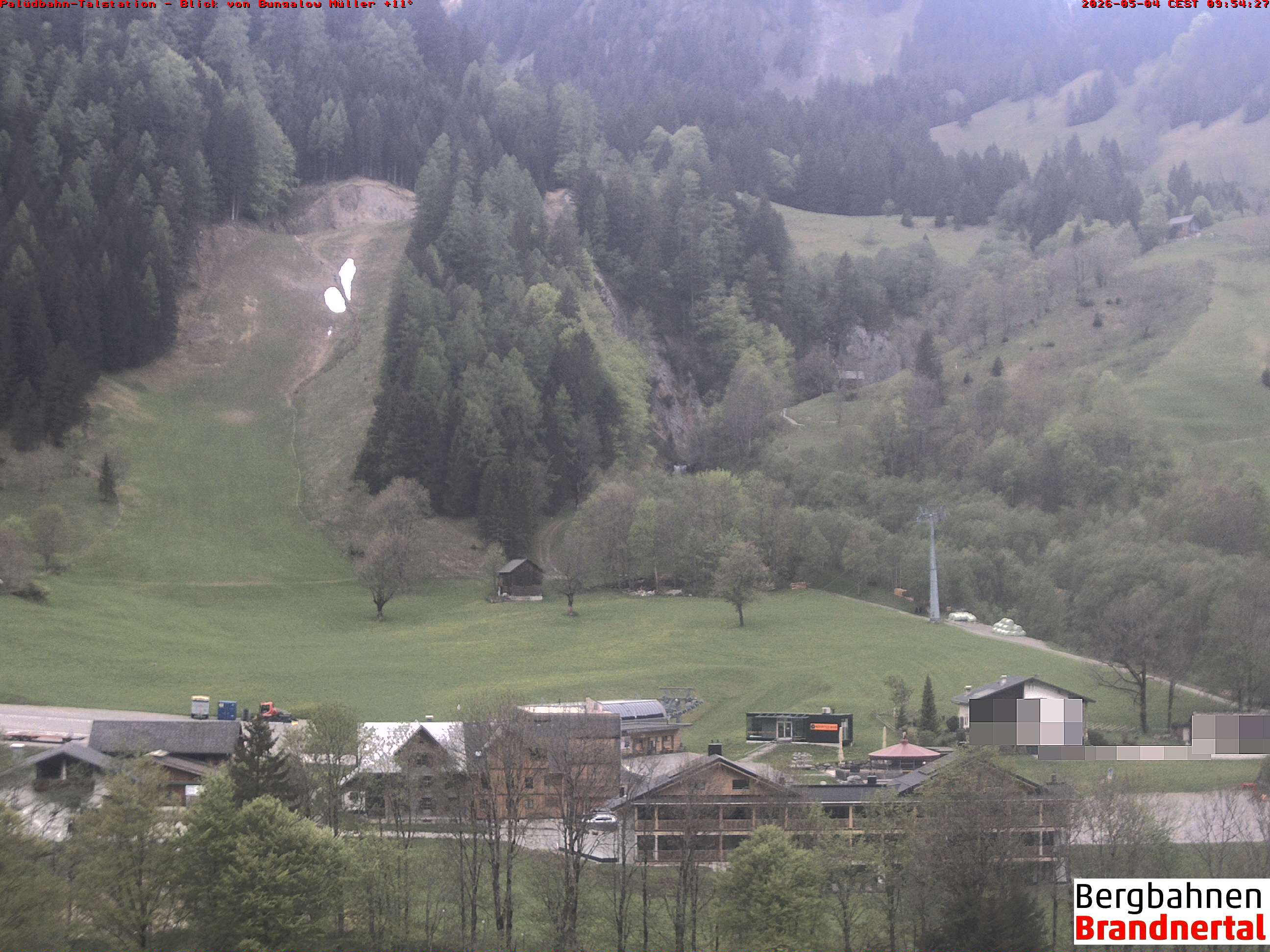 Blick auf Palüdbahn von Bungalow Müller