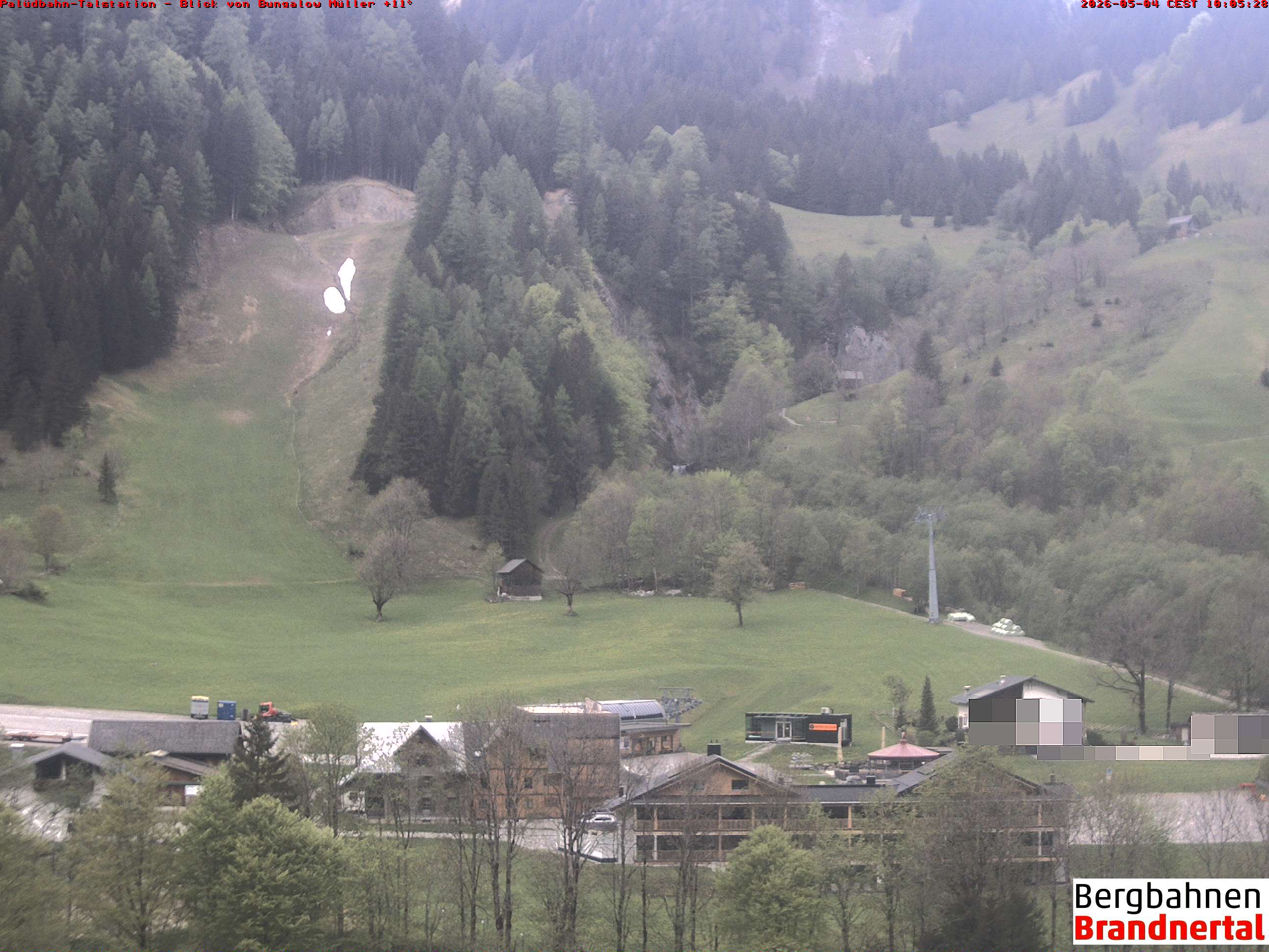 Blick auf Palüdbahn von Bungalow Müller