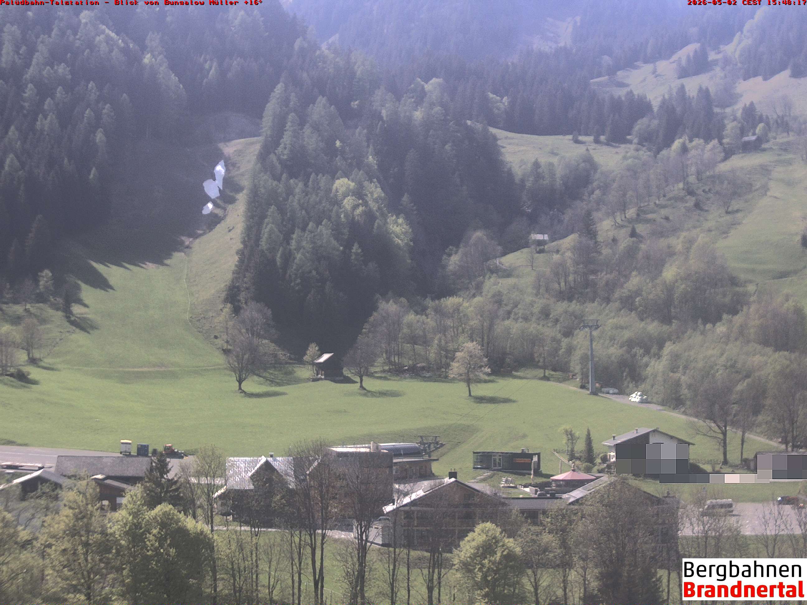 Blick auf Palüdbahn von Bungalow Müller