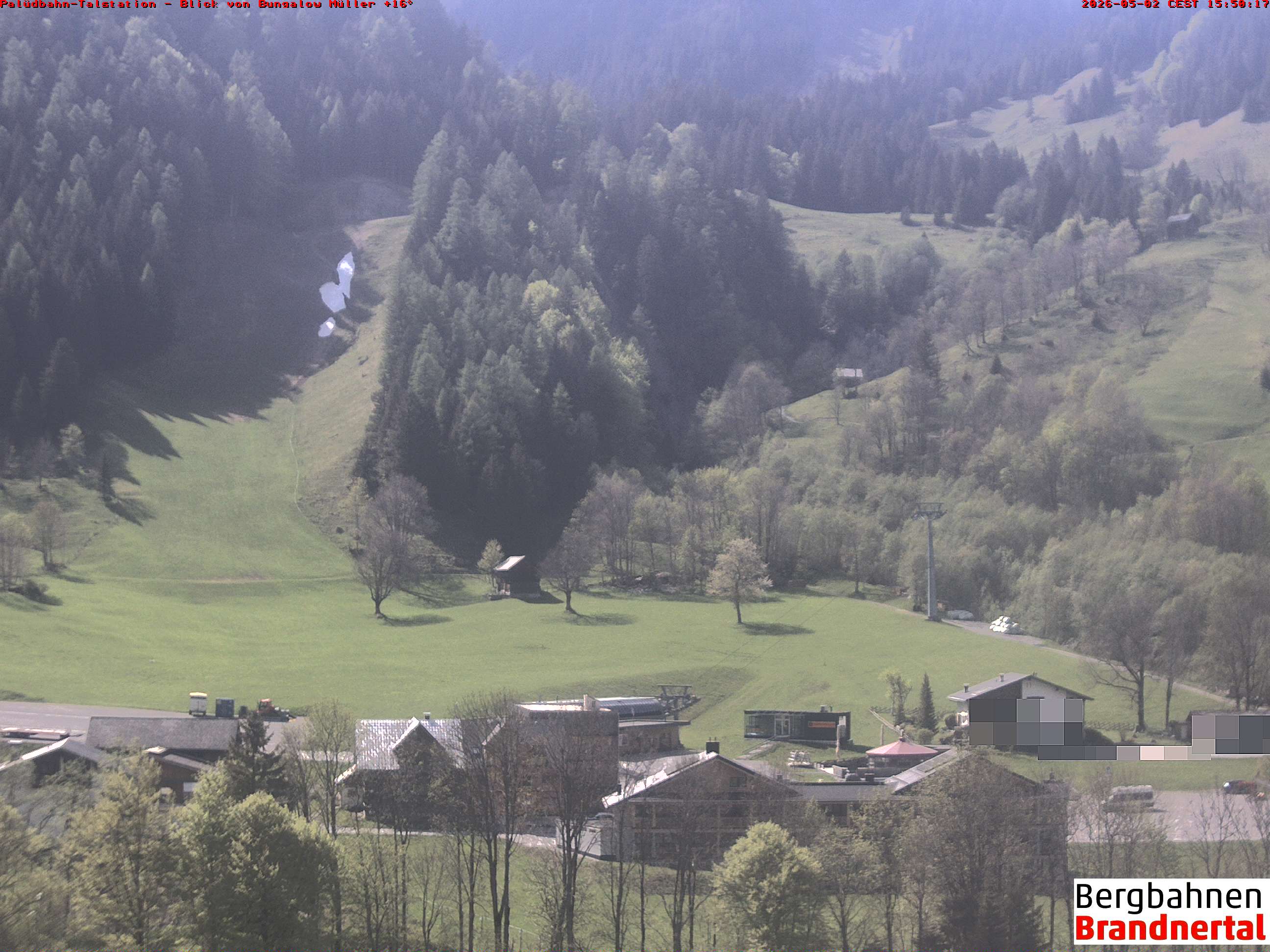 Blick auf Palüdbahn von Bungalow Müller