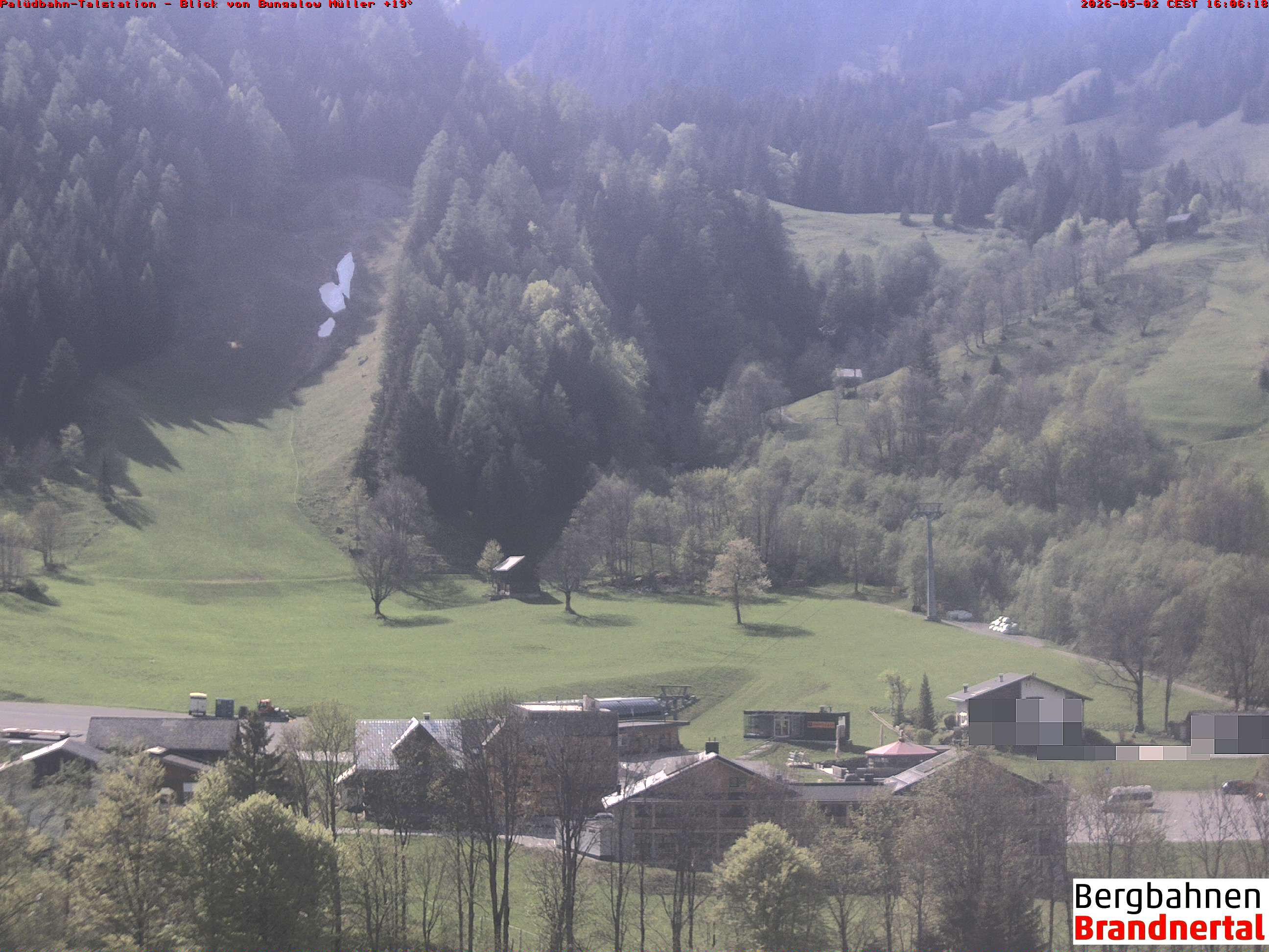 Blick auf Palüdbahn von Bungalow Müller