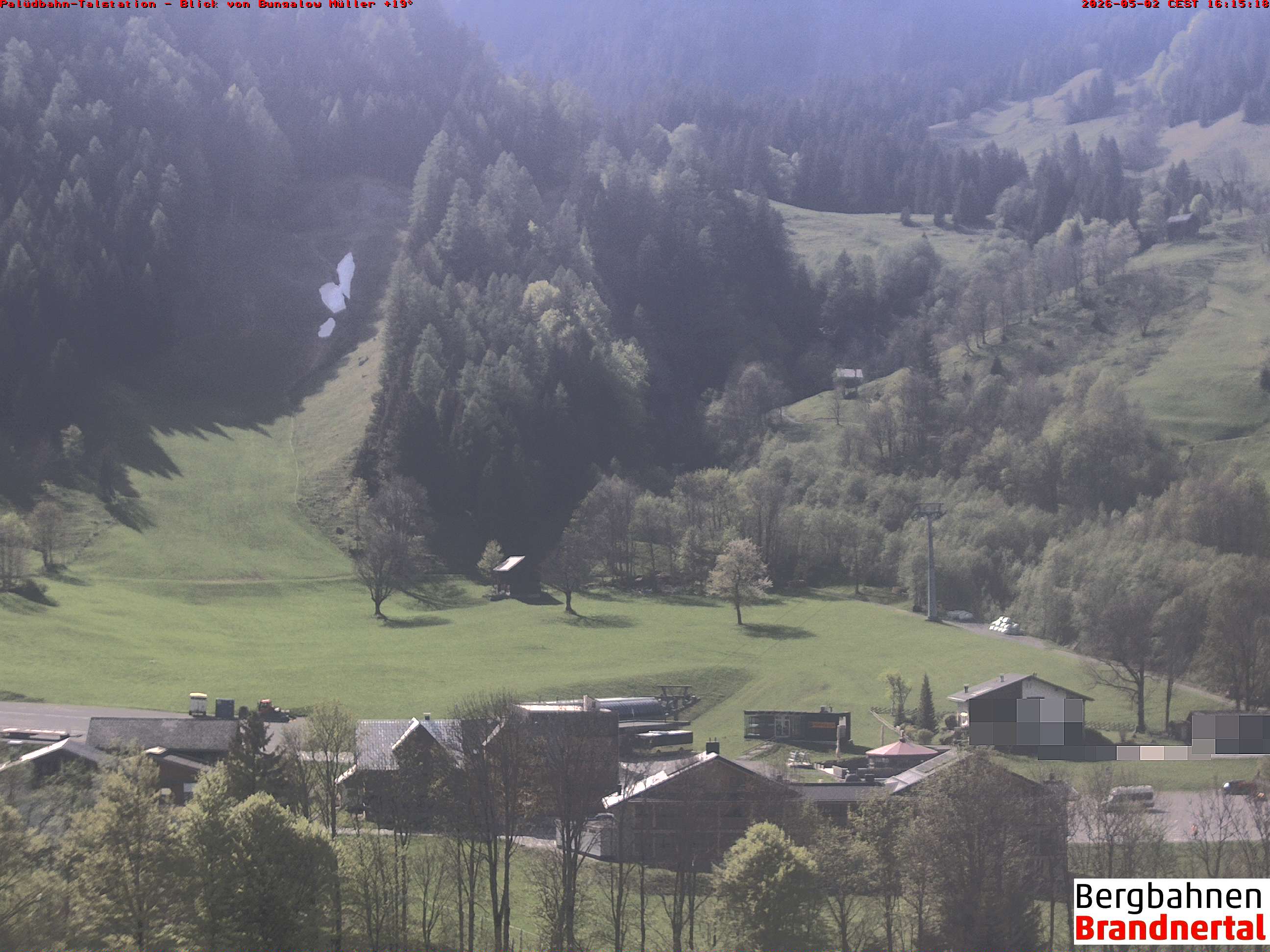 Blick auf Palüdbahn von Bungalow Müller