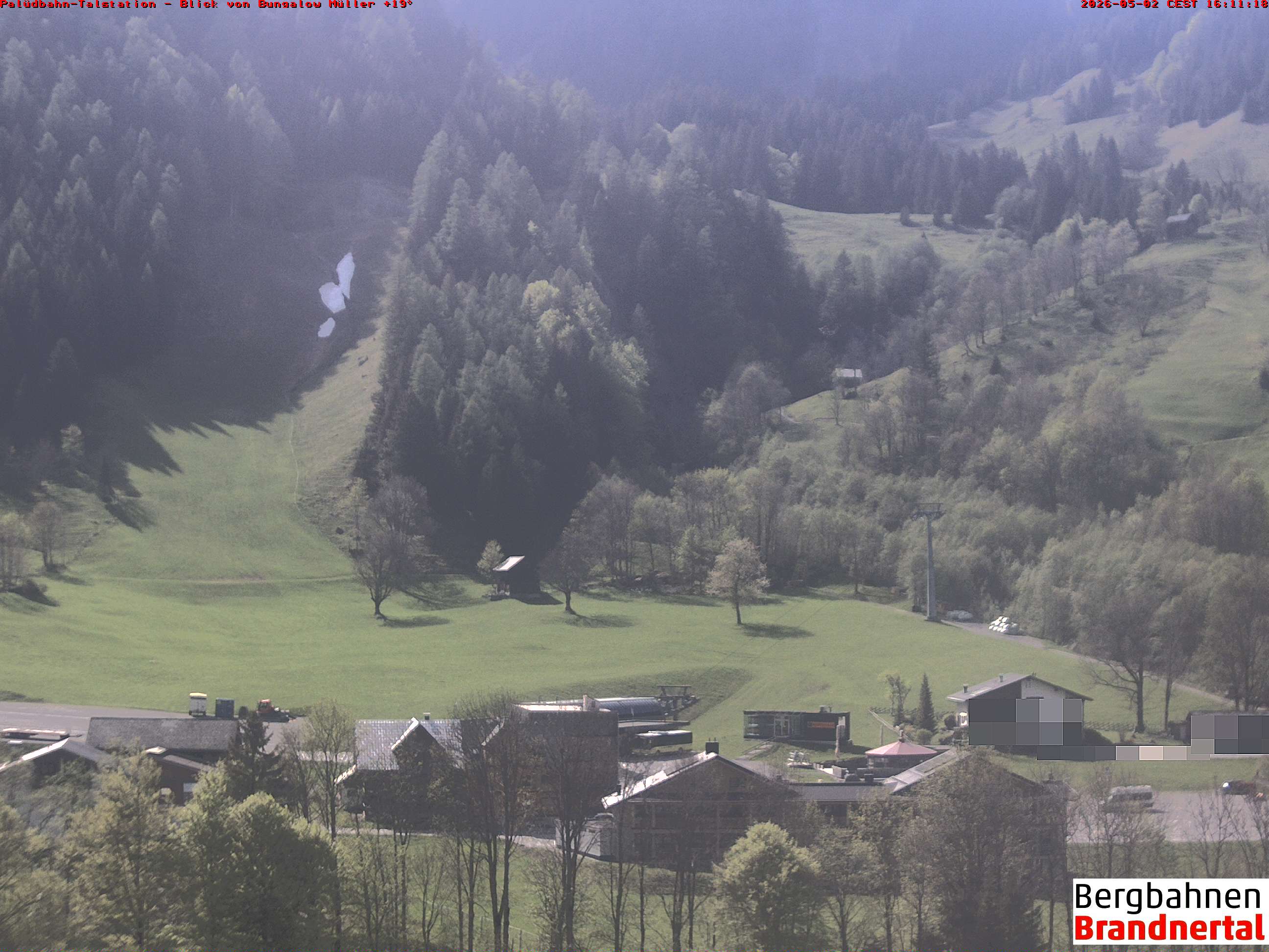 Blick auf Palüdbahn von Bungalow Müller
