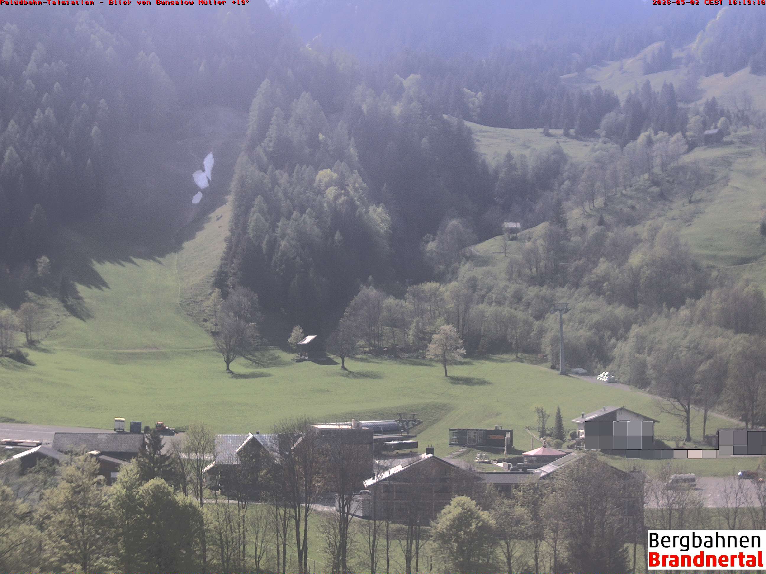 Blick auf Palüdbahn von Bungalow Müller