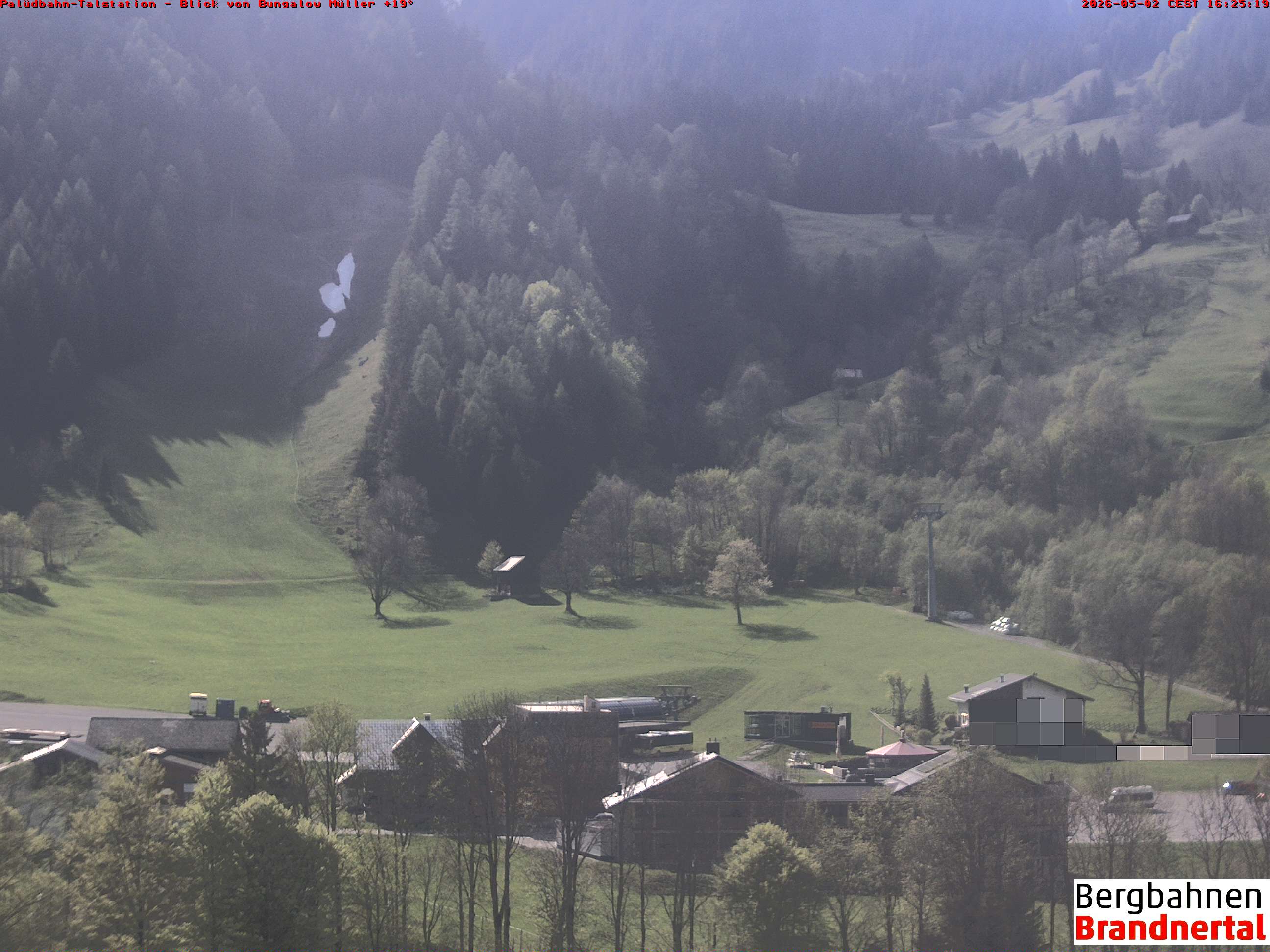 Blick auf Palüdbahn von Bungalow Müller