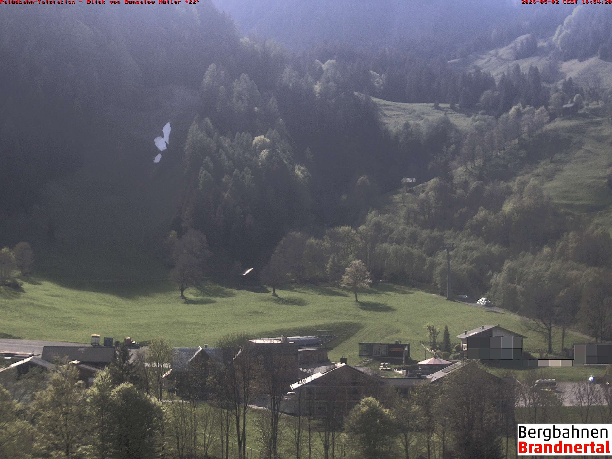 Blick auf Palüdbahn von Bungalow Müller
