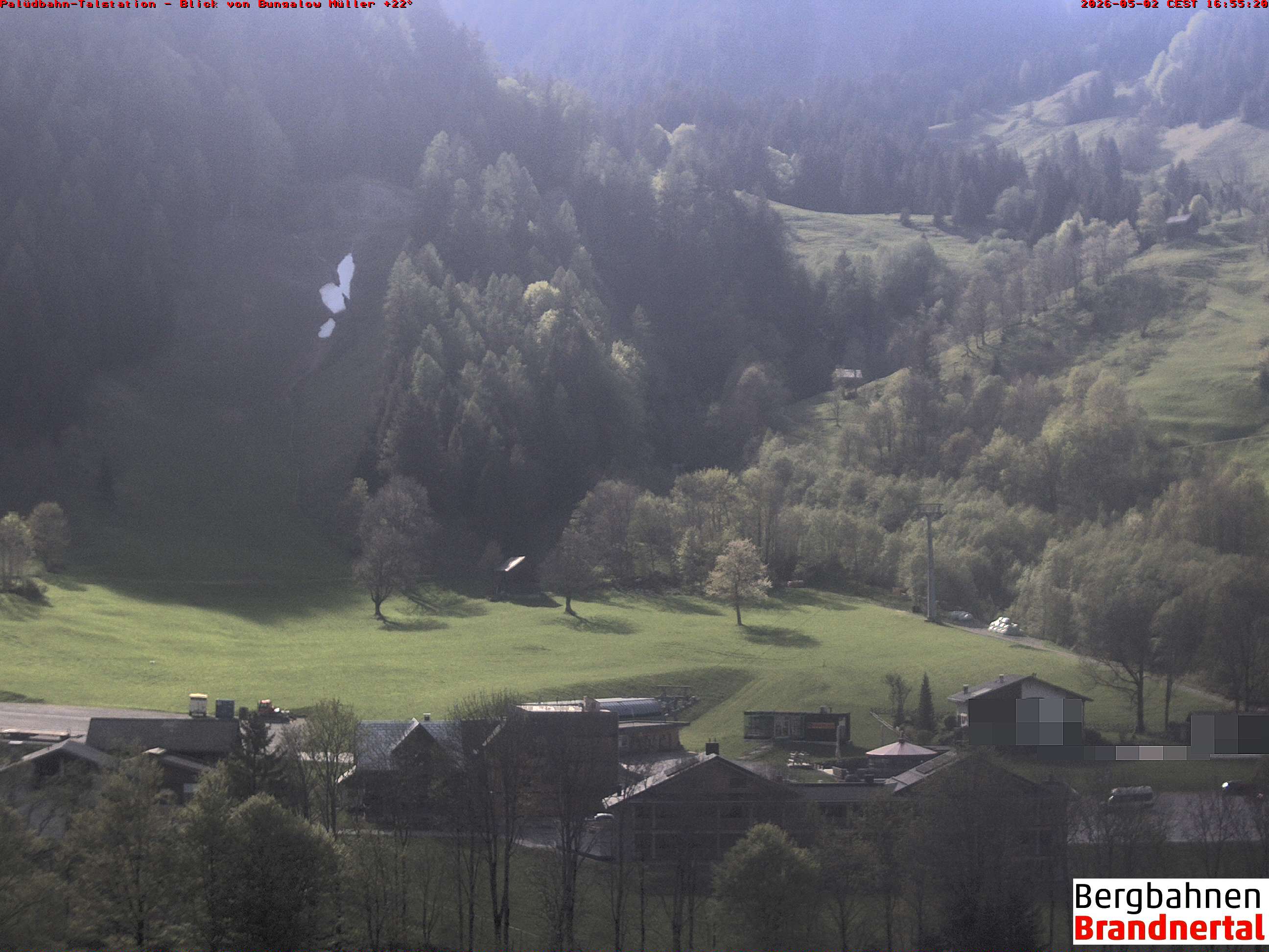 Blick auf Palüdbahn von Bungalow Müller