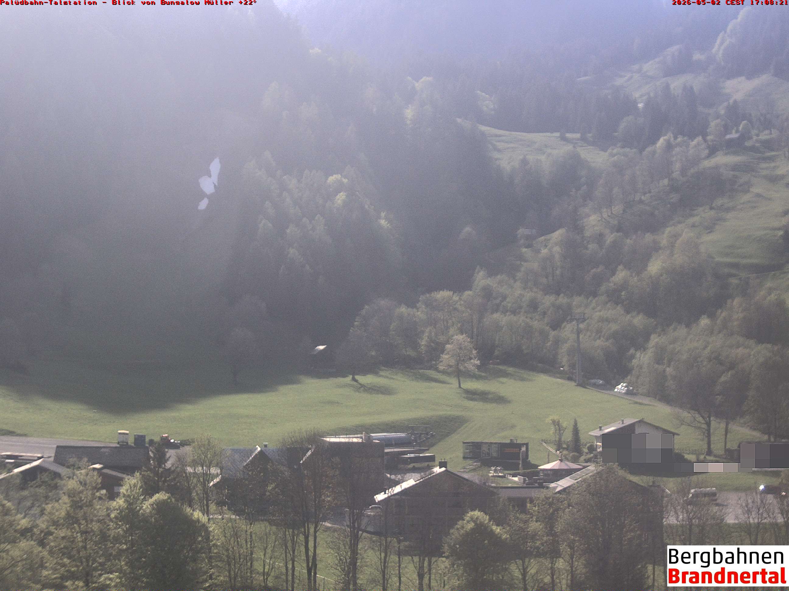 Blick auf Palüdbahn von Bungalow Müller