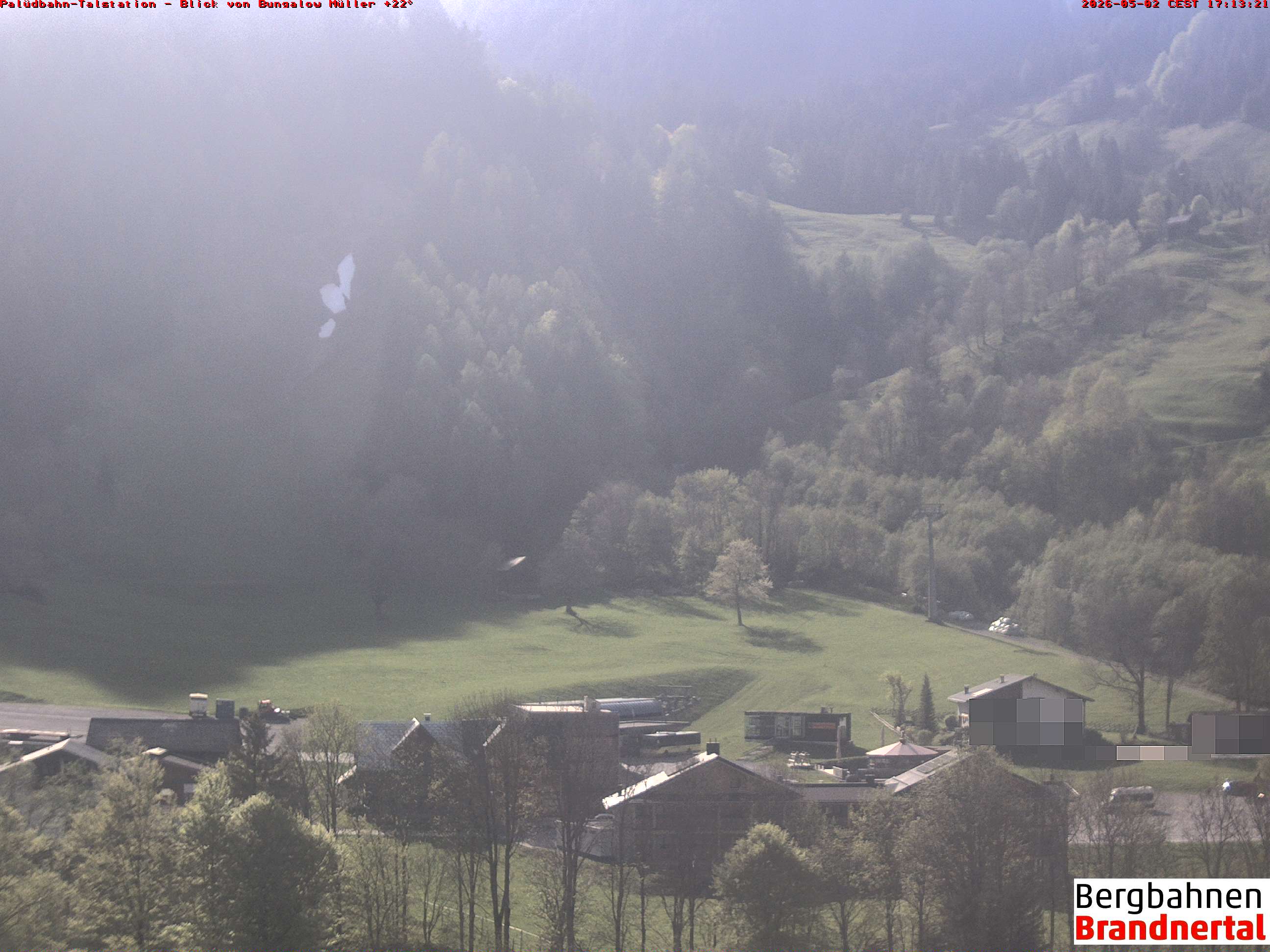 Blick auf Palüdbahn von Bungalow Müller