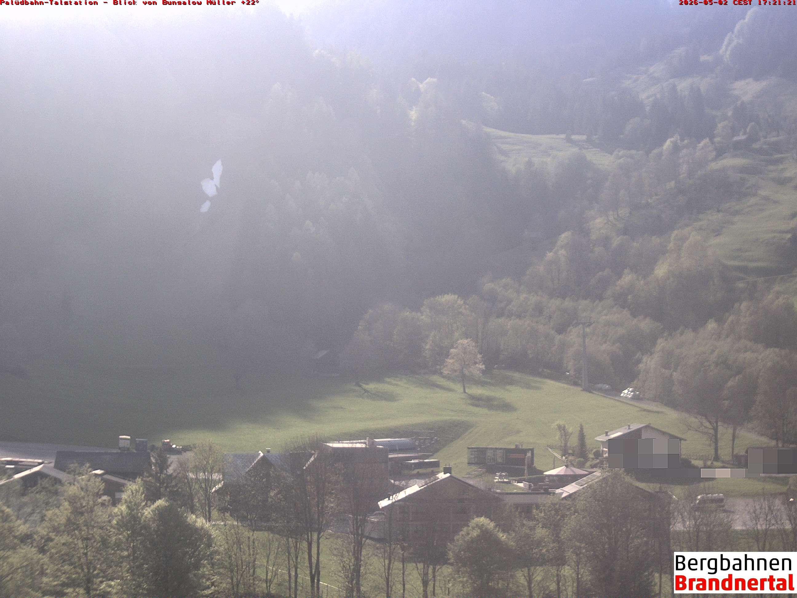 Blick auf Palüdbahn von Bungalow Müller