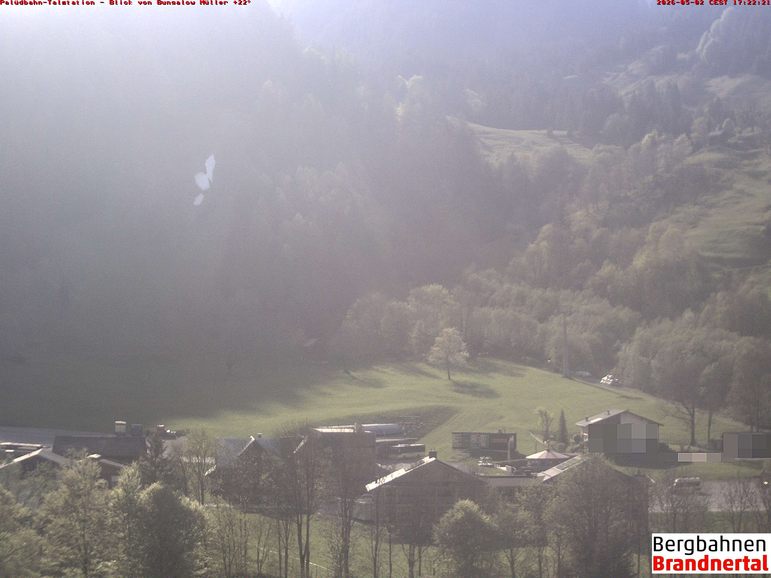 Blick auf Palüdbahn von Bungalow Müller