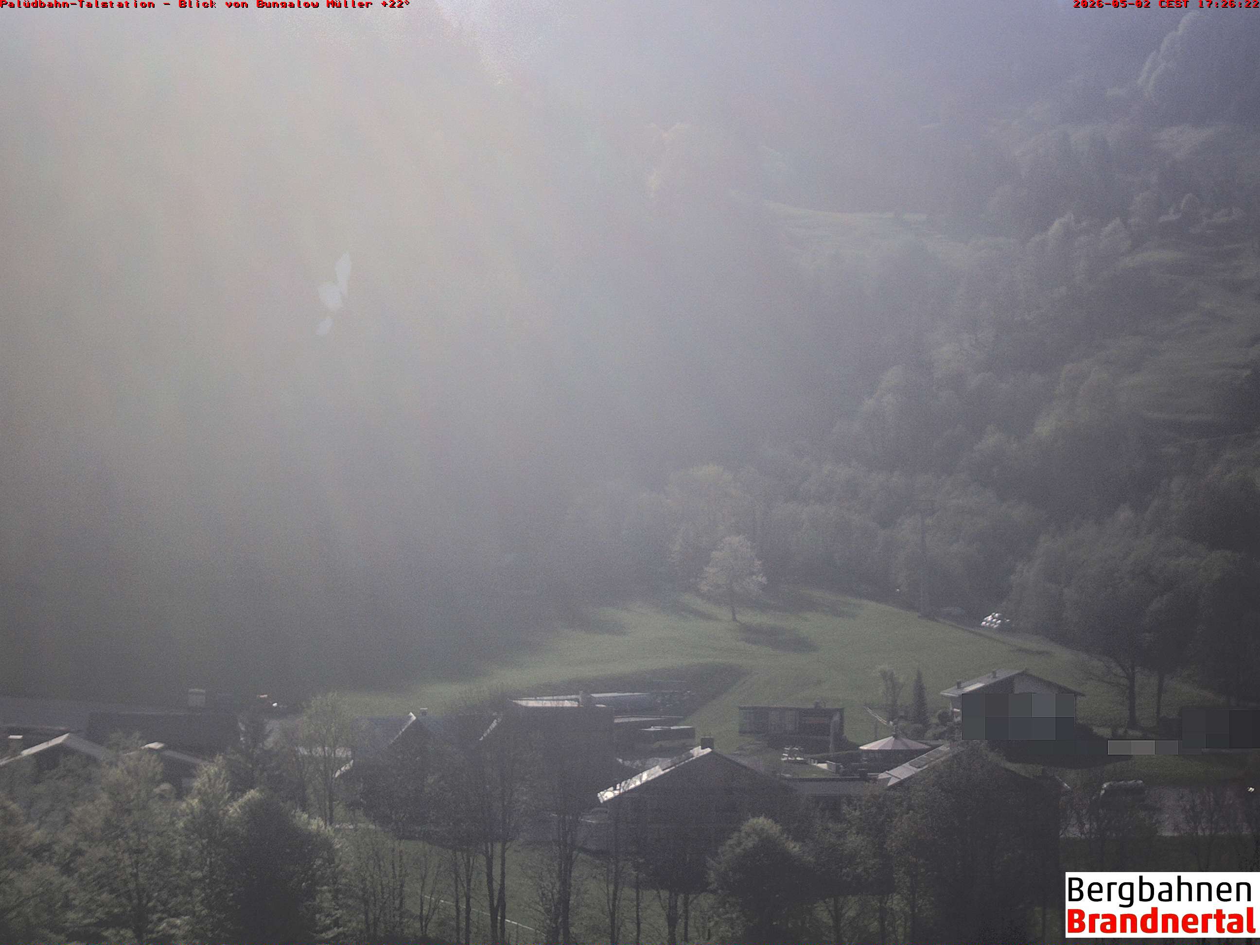 Blick auf Palüdbahn von Bungalow Müller