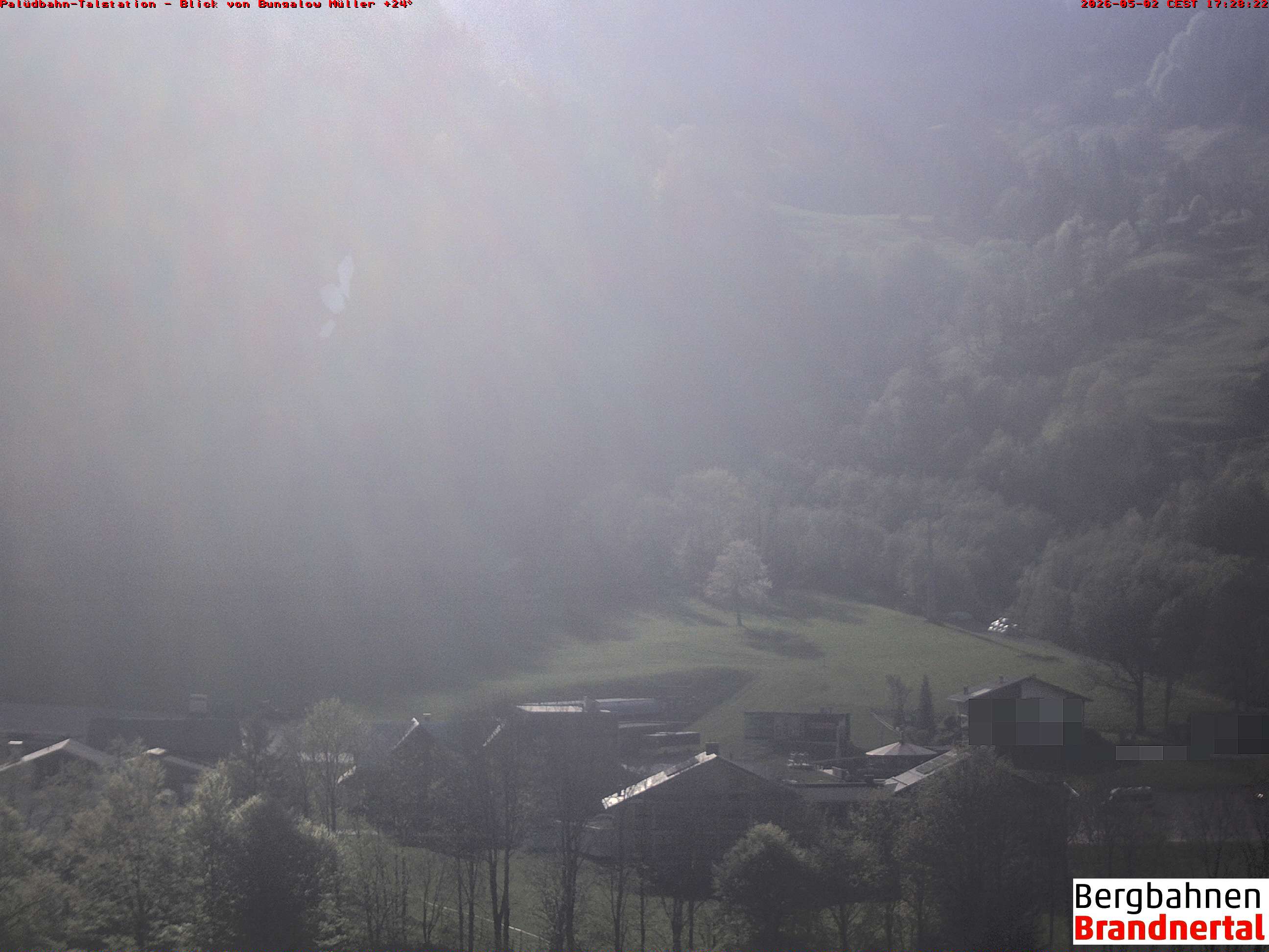 Blick auf Palüdbahn von Bungalow Müller