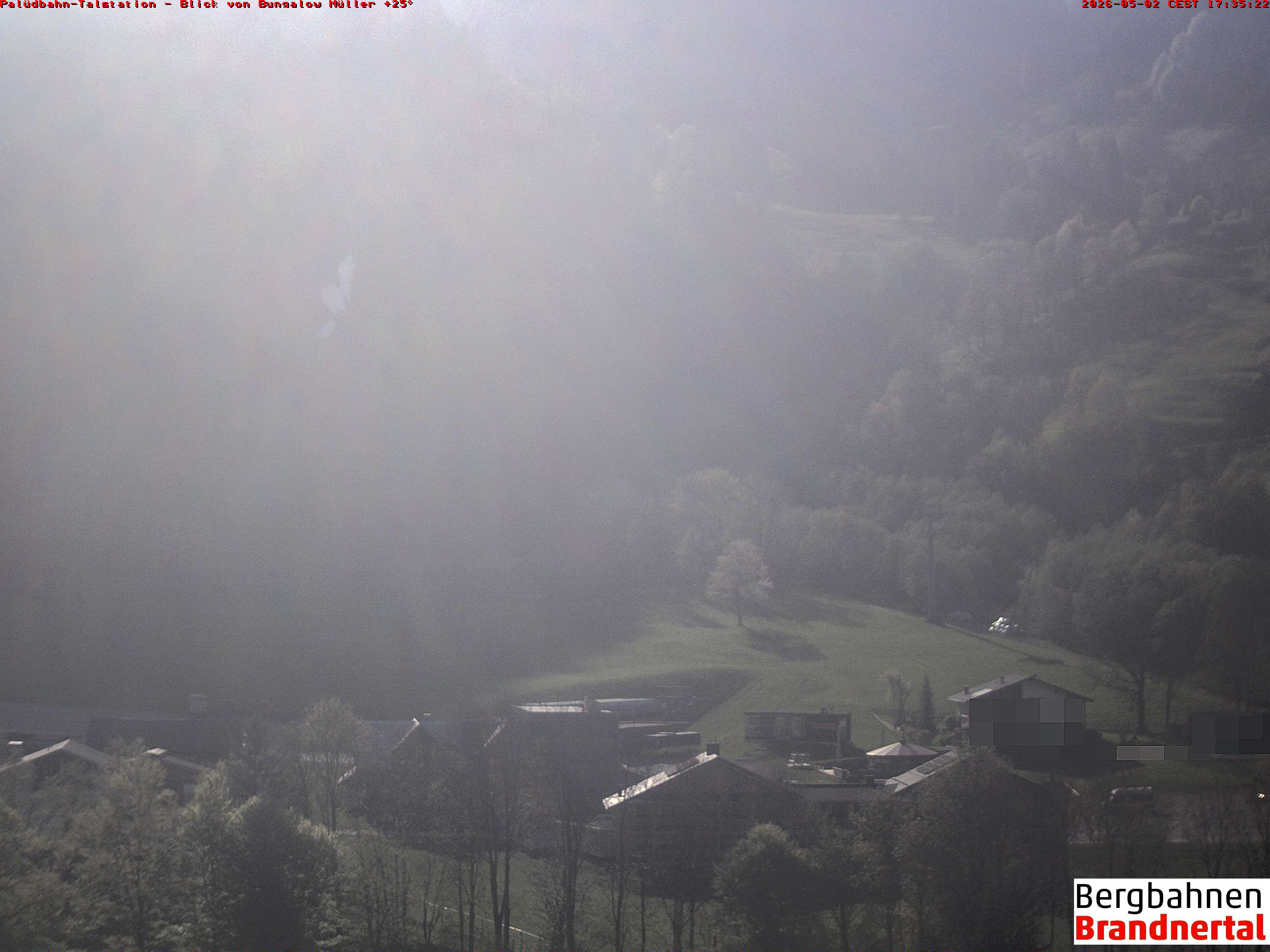 Blick auf Palüdbahn von Bungalow Müller