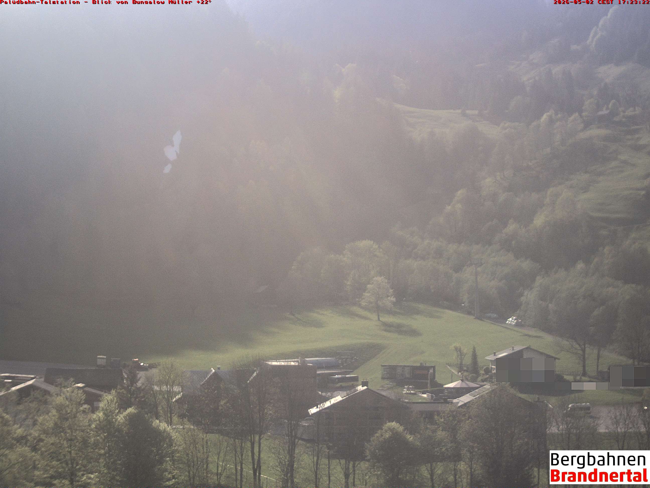 Blick auf Palüdbahn von Bungalow Müller
