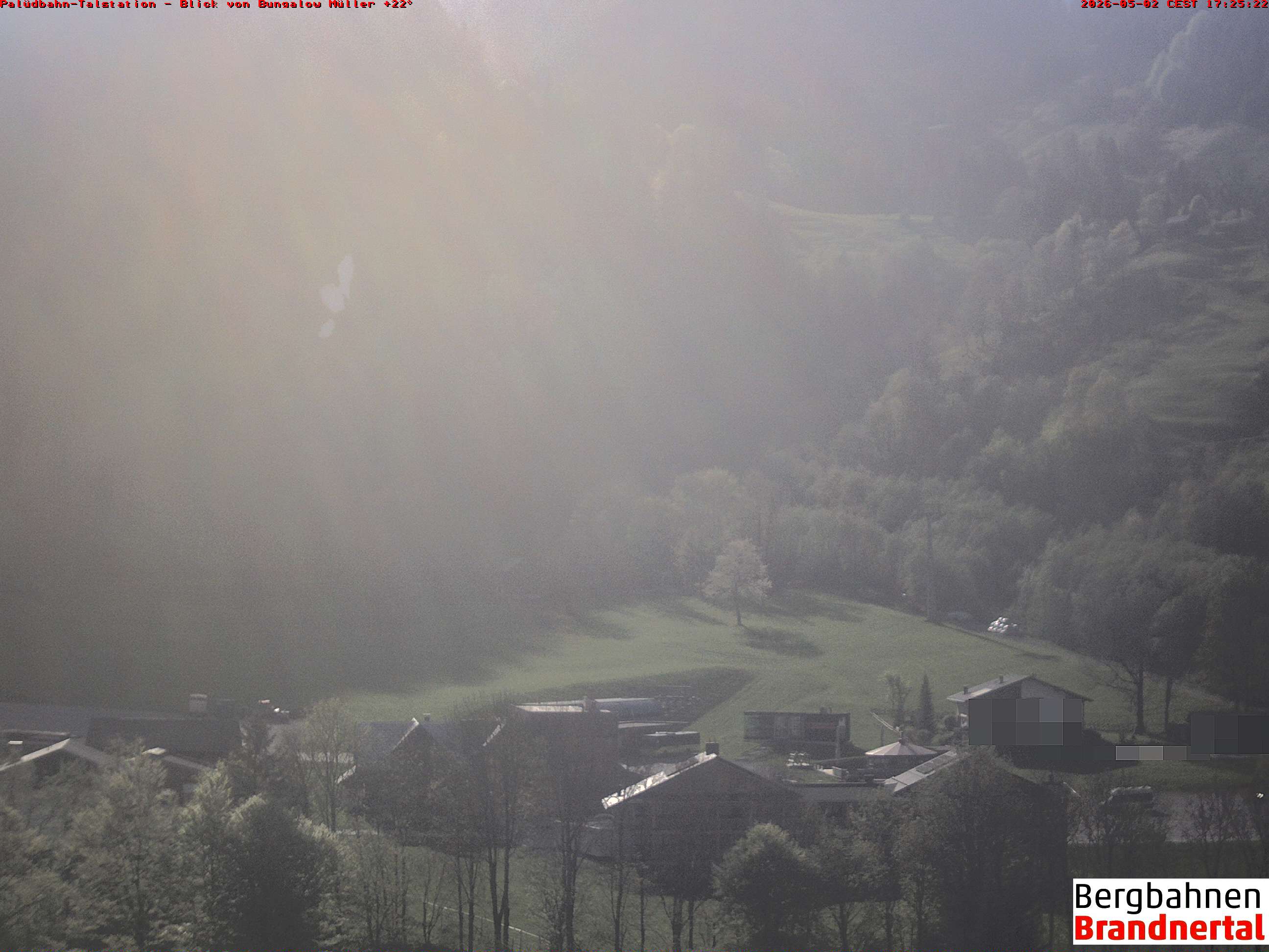 Blick auf Palüdbahn von Bungalow Müller