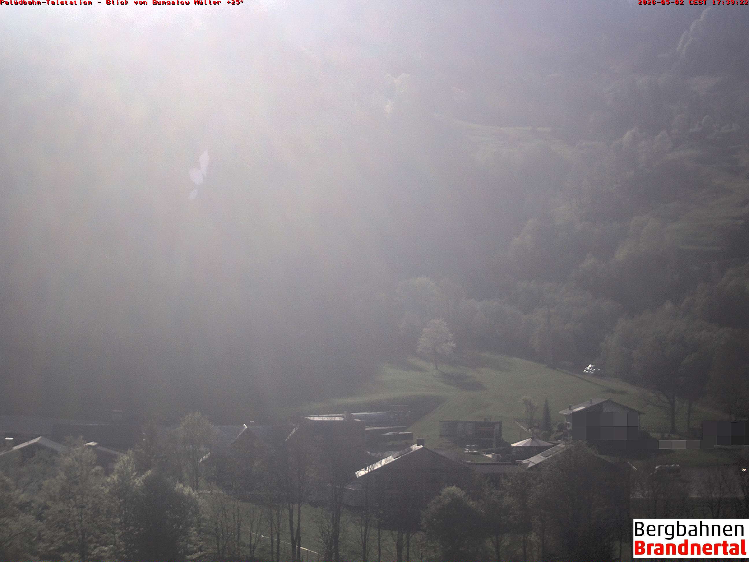Blick auf Palüdbahn von Bungalow Müller