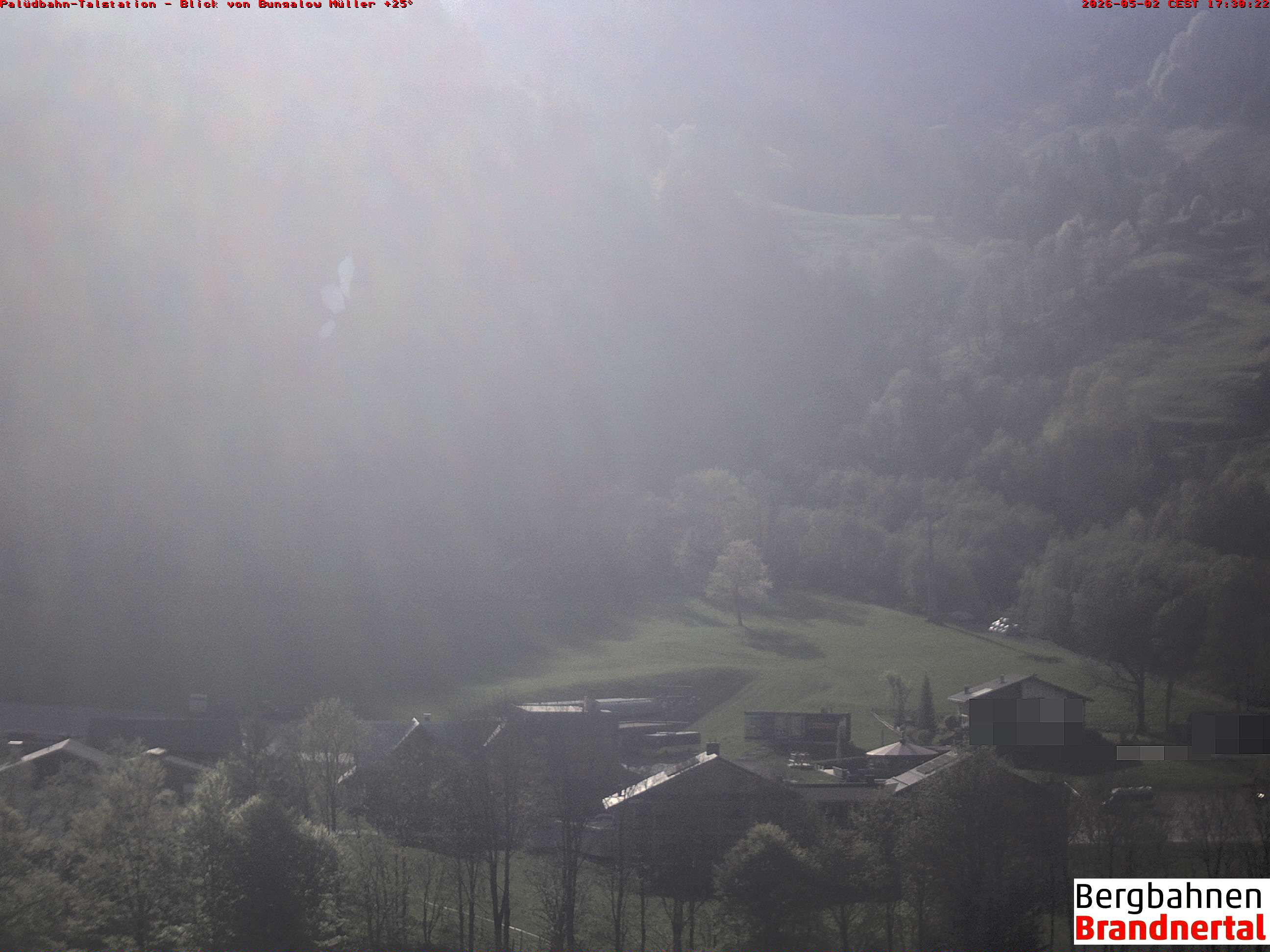 Blick auf Palüdbahn von Bungalow Müller