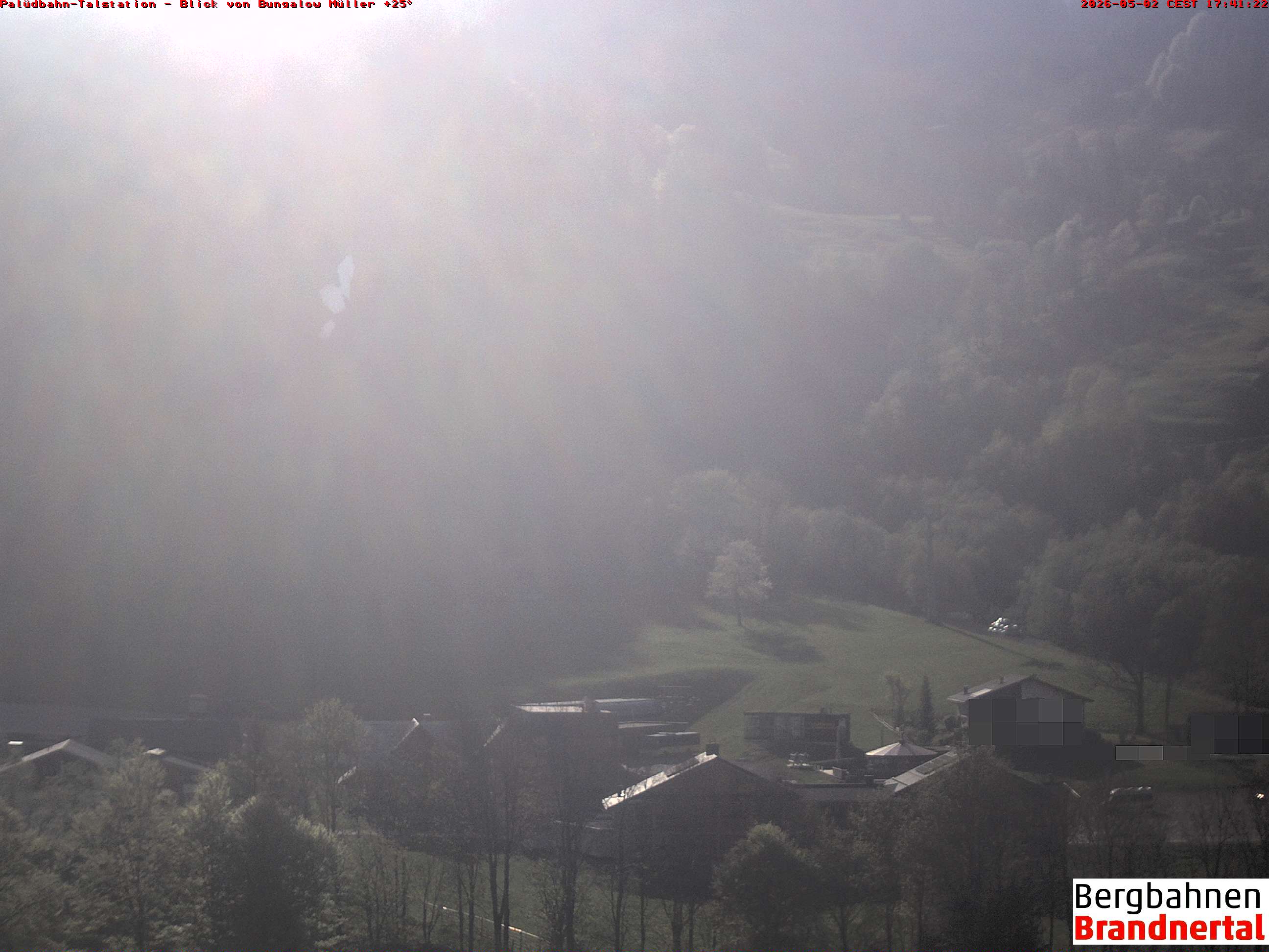 Blick auf Palüdbahn von Bungalow Müller