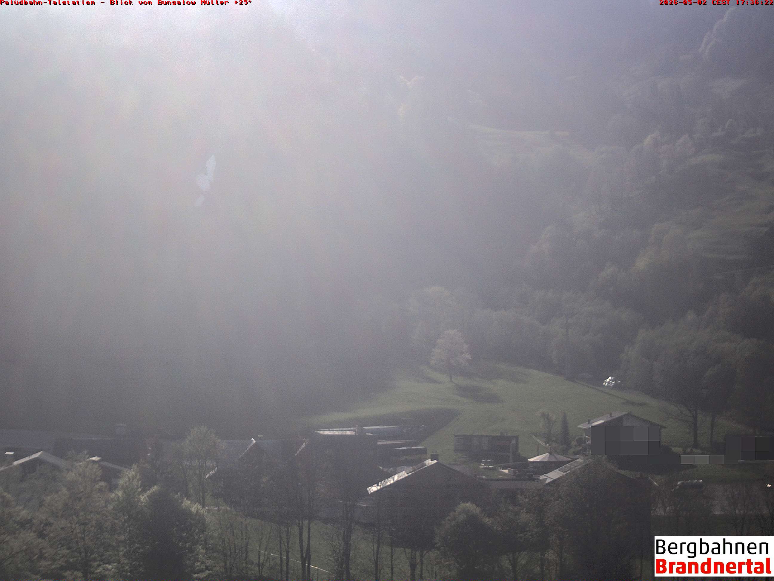 Blick auf Palüdbahn von Bungalow Müller