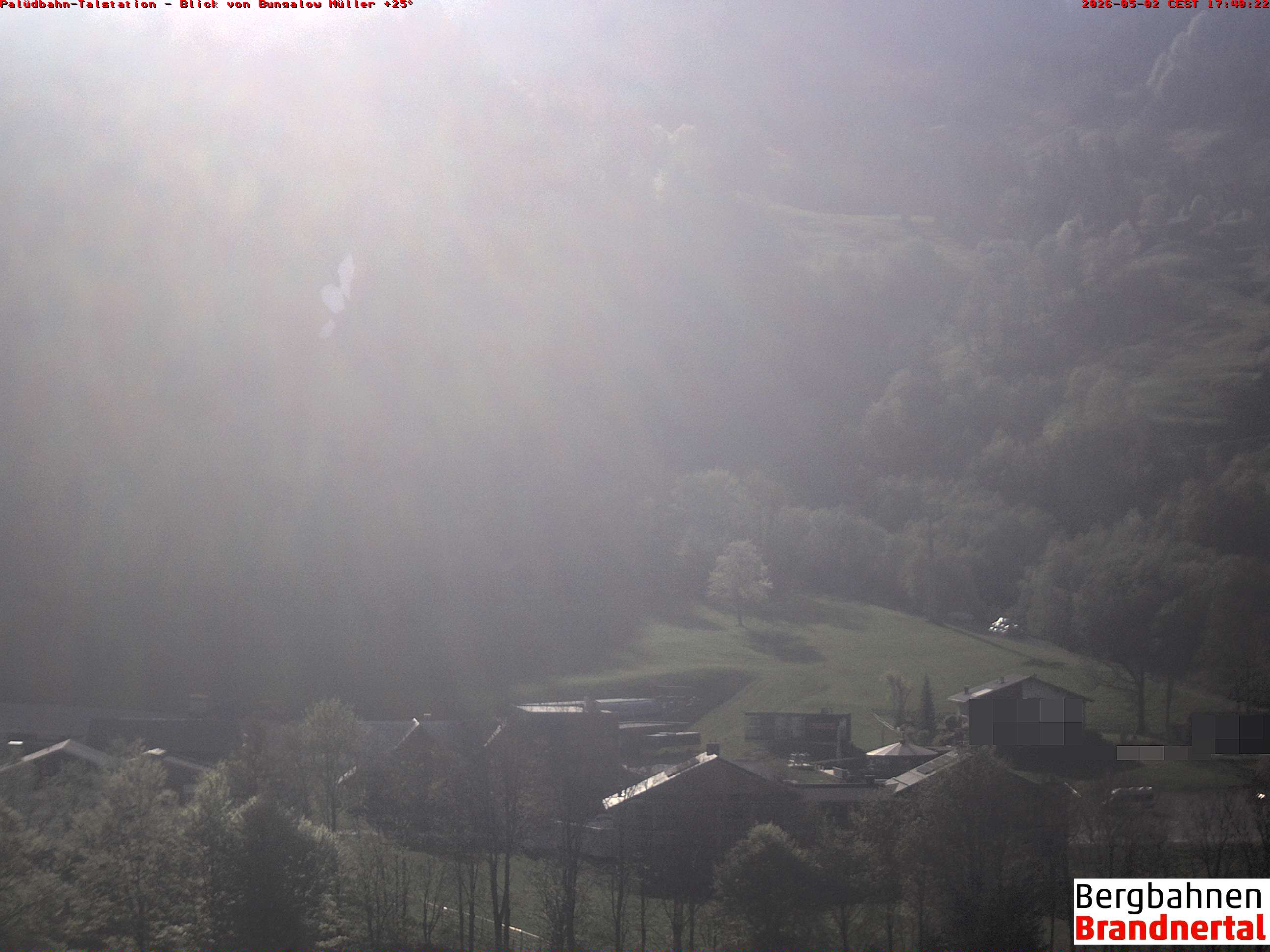 Blick auf Palüdbahn von Bungalow Müller